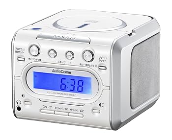 AudioComm  ポータブルCDラジオ(portable CD radio) AudioComm ポータブルCDラジオ RCR-875Z オーム電機 | イオン