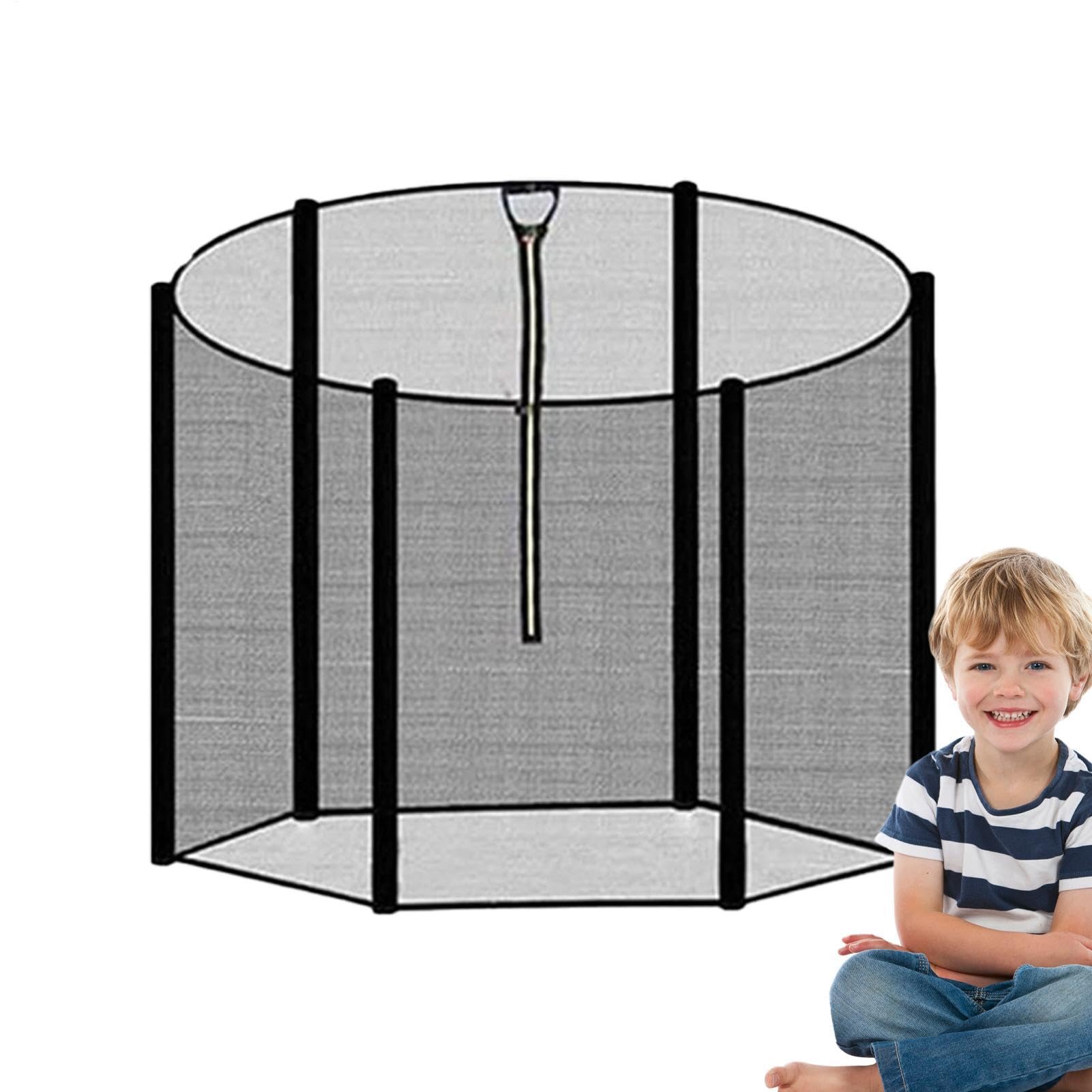 Rete di sicurezza per trampolino