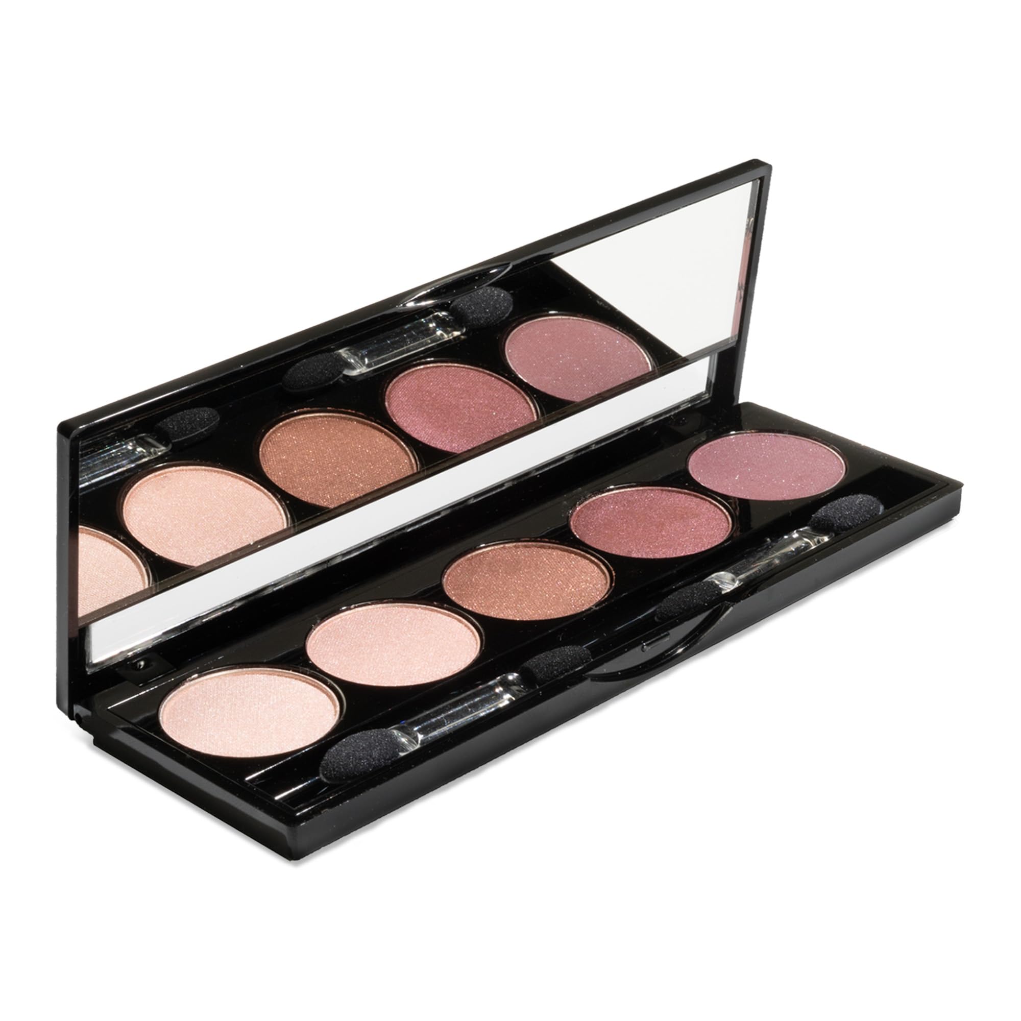 Juwel Cosmetics Eye Shadow Palette, Talc-Free Highly Pigmented Pressed Powder, Eye Makeup Palette that Blends Perfectly, 5 Shades of Paraben-Free and