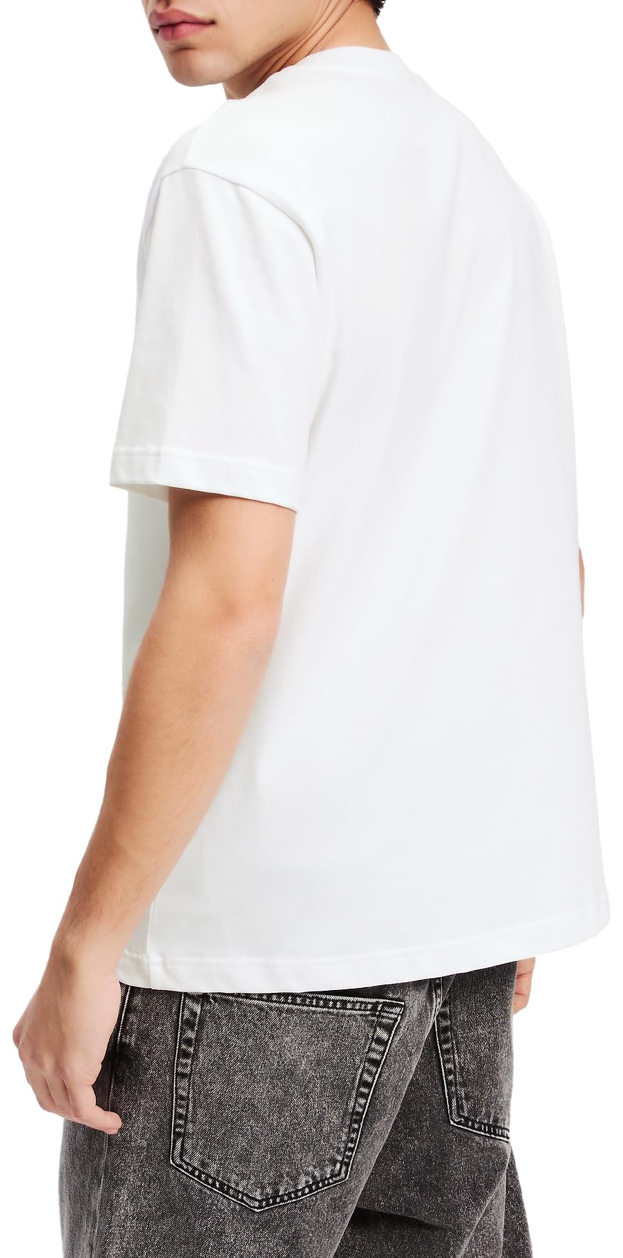 Karl Lagerfeld Jeans Herren Regular Short Sleeve Box Logo T-Shirt