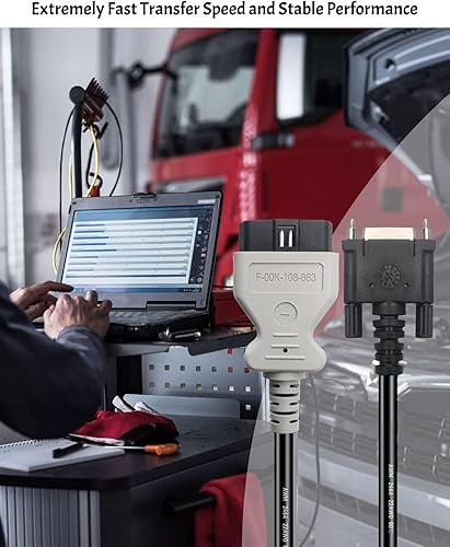 Miniatura 5 de Herramienta de diagnóstico OBDii OBD2 DLC Cable MDI 2 Cable de prueba principal Reemplazar F-00K-108-663 1699200142 EL-52100-1 Ajuste para GM MDI 2