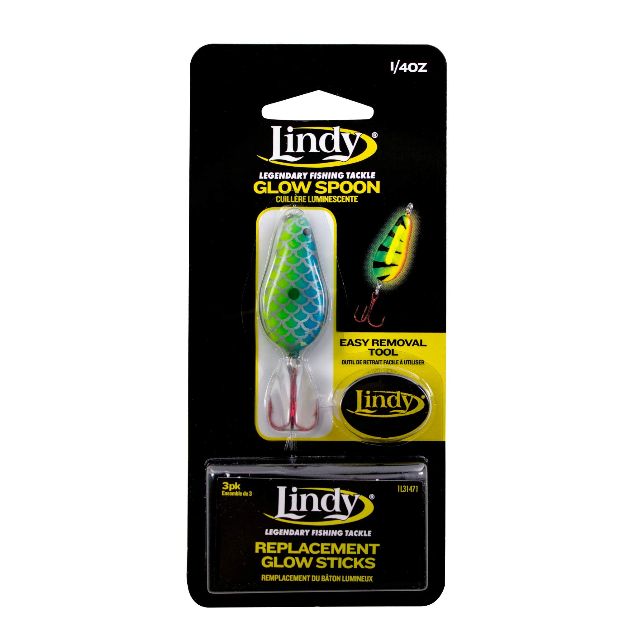 Lindy Fishing Tackle - Cucchiaio Lindy Glow