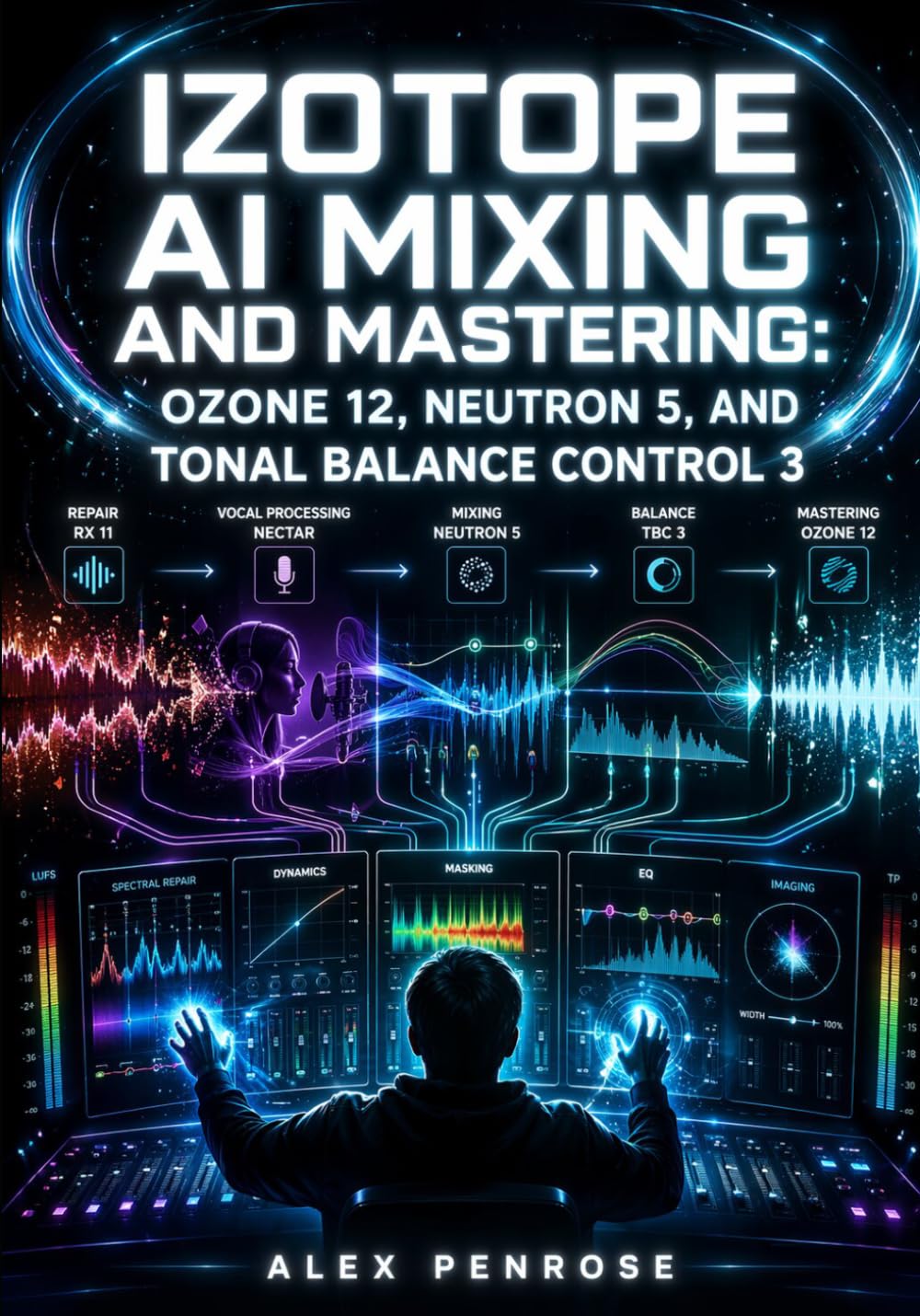 IZOTOPE AI MIXING AND MASTERING: OZONE 12, NEUTRON 5, AND TONAL BALANCE CONTROL 3: Build a Complete AI-Assisted Production Chain with RX 11 Repair, Nectar Vocal Processing, and Master Assistant