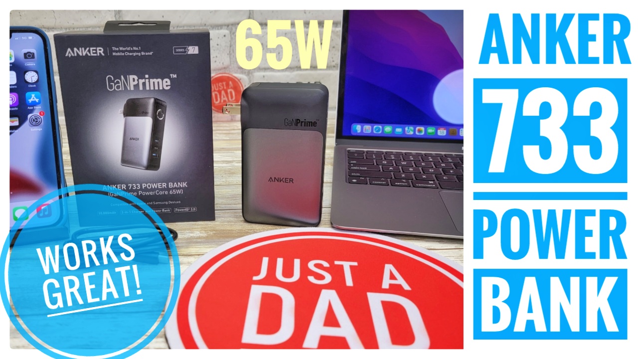 Watch I LOVE Anker 733 Power Bank GaNPrime 65W GREAT FOR TRAVEL