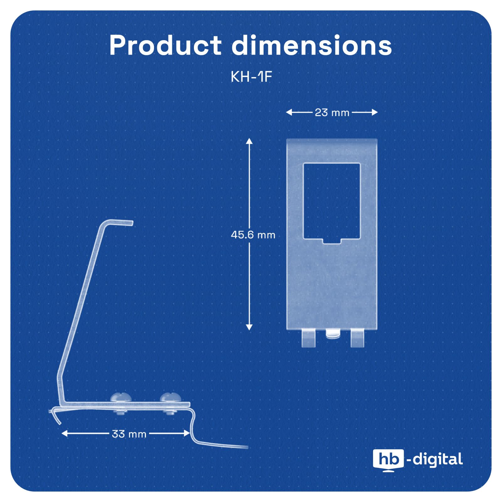 hb-digital CAT 8 4X Keystone Modul mit 4X 1-Port Hutschienenadapter Keystone-Halterung Metall Edelstahl STP 40 Gbit/s 35 mm Hutschienen werkzeuglos LSA