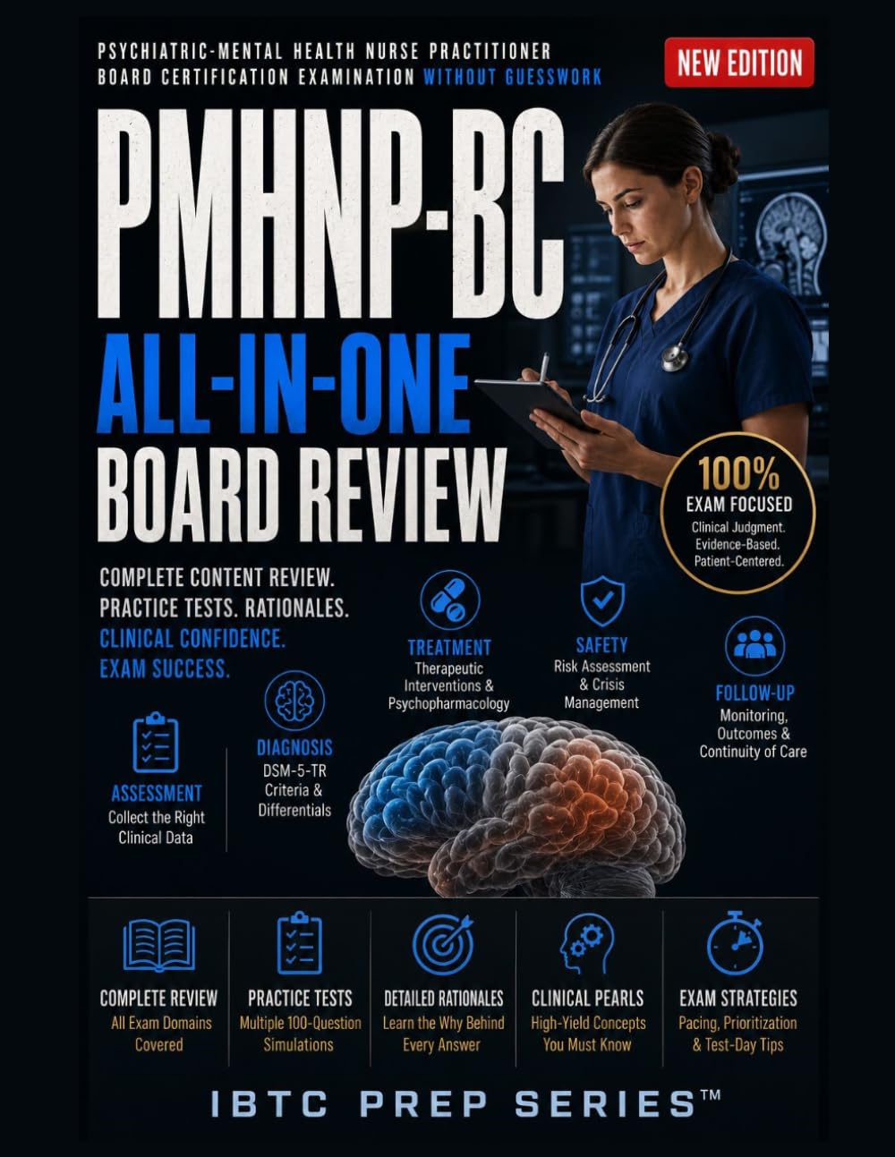 PMHNP-BC ALL-IN-ONE BOARD REVIEW: PSYCHIATRIC-MENTAL HEALTH NURSE PRACTITIONER BOARD CERTIFICATION EXAMINATION WITHOUT GUESSWORK
