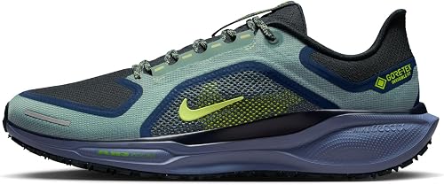 Nike Men's Air Zm Pegasus 41 GTX Road Running Shoe, Cannon/Volt/Obsidian/Seaweed, 9.5 - 1