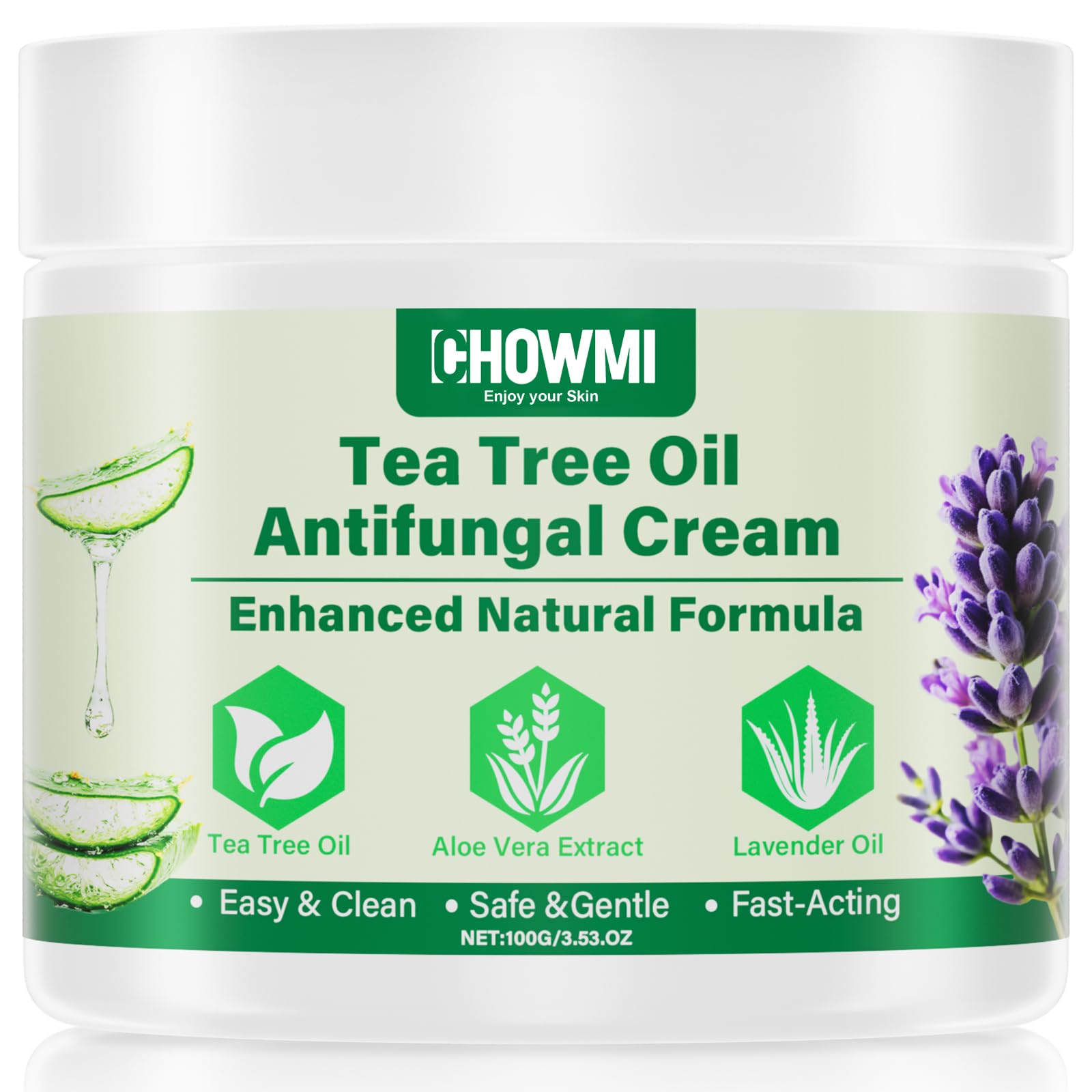Teebaumöl Antipilz-Creme – Natürliche Formel, sanfte Pflege für die Leisten- und Oberschenkelbereiche-Antifungal Cream with Tea Tree Oil