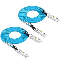 Vista 21 de Cable 10G SFP+ DAC de color [blanco] - Cable Twinax SFP de 32AWG para Cisco SFP-H10GB-CU0.25M, Ubiquiti UniFi, D-Link, Supermicro, Netgear