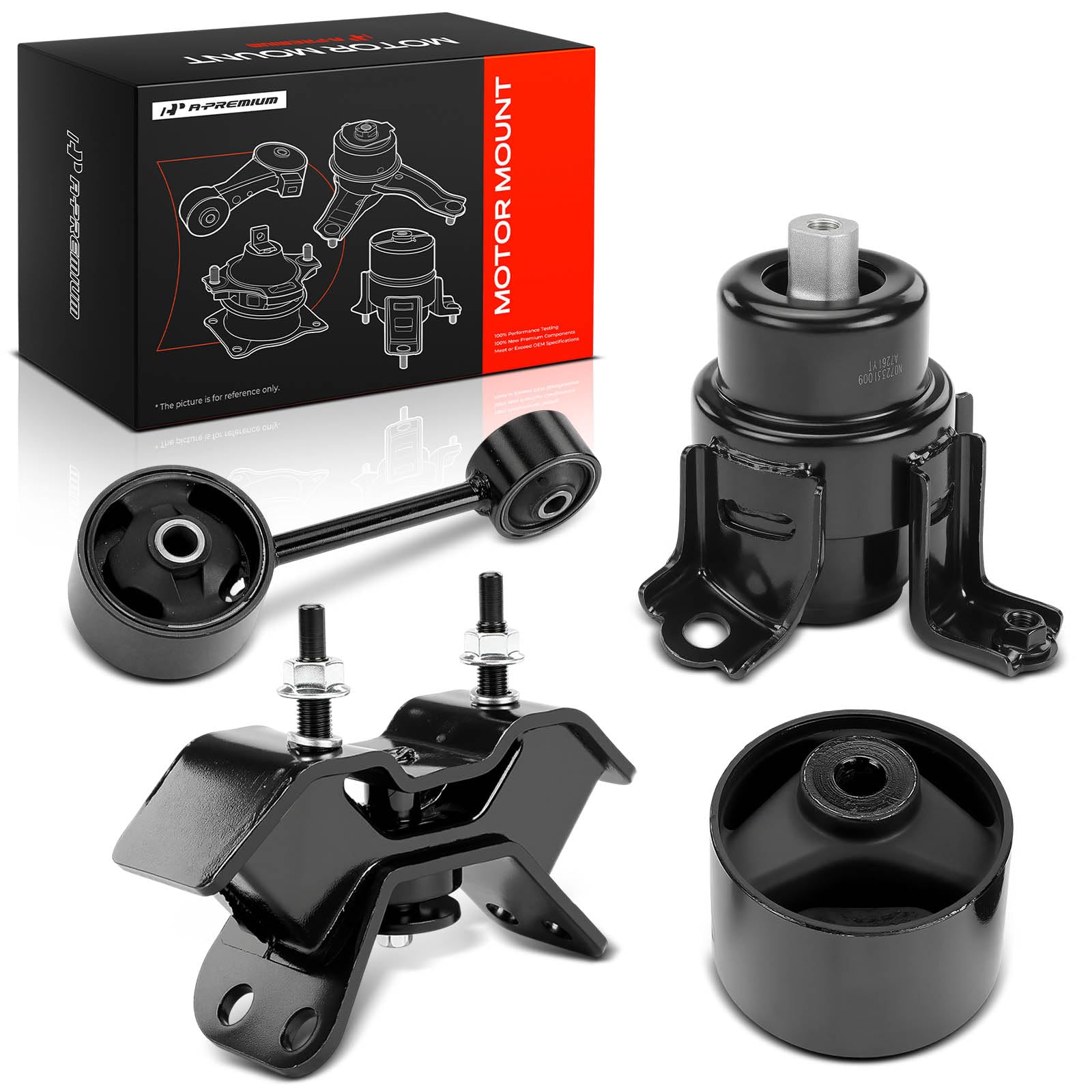 yta33330★ A-Premium 4PCS Engine Motor Mount and Transmission Mount and