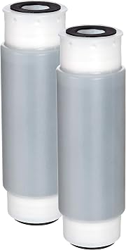 AQUA CREST AP117 Whole House Water Filter, 10" x 2.5" Replacement for 3M Aqua-Pure AP117, Whirlpool WHKF-GAC, Pack of 2