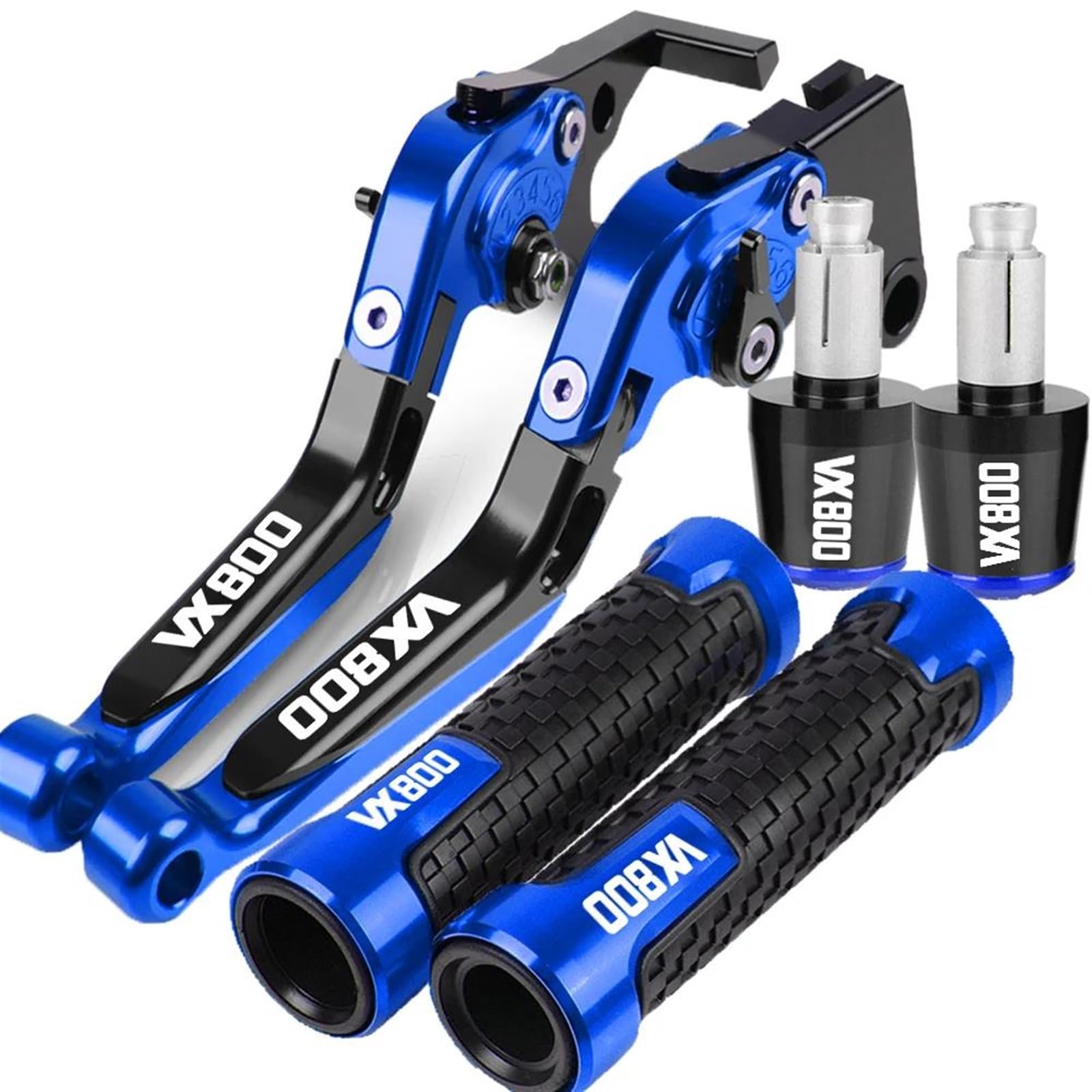 VTAIEX Motorbike Accessories Motorcycle Clutch Lever for Suzuki VX800 VX 800 Vx 1990 1991 1992 1993 1994 1995 1996 Modified Accessories(Blue)