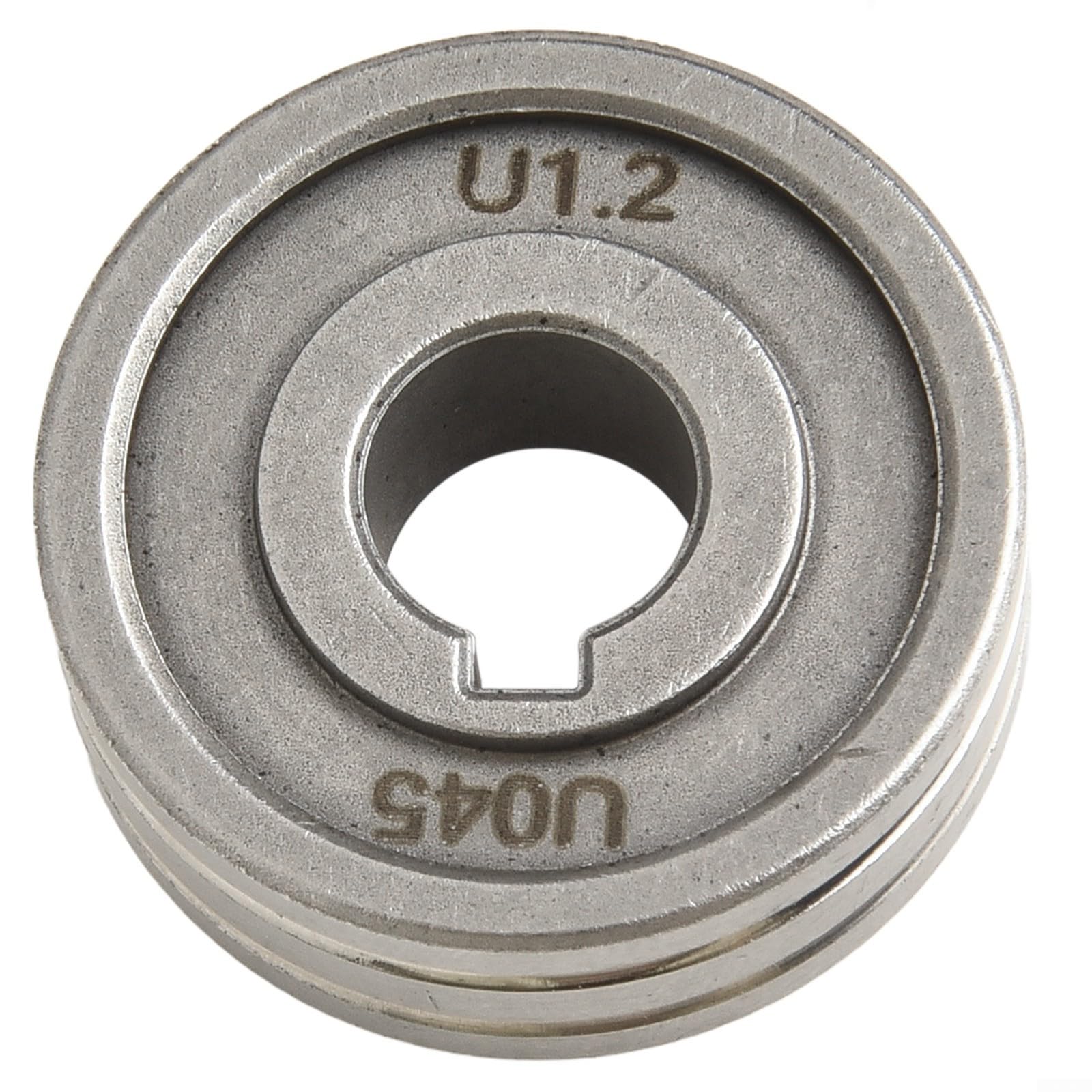 Precision Engineered Wire Feeder Roller Wheel for MIG Welding Applications Accepts Various Wire Sizes (U1.0-1.2)