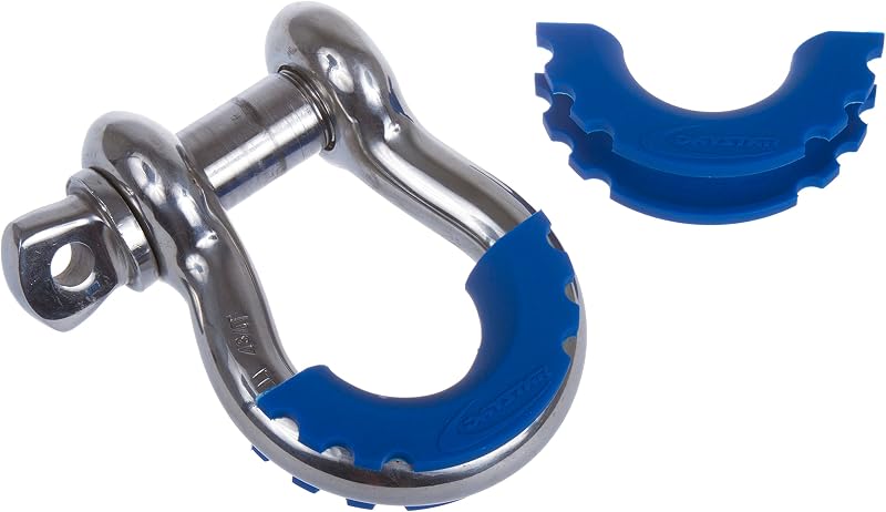 Isolador de Manilha D-Ring Daystar Azul para Manilhas de 0,75 in – Par
