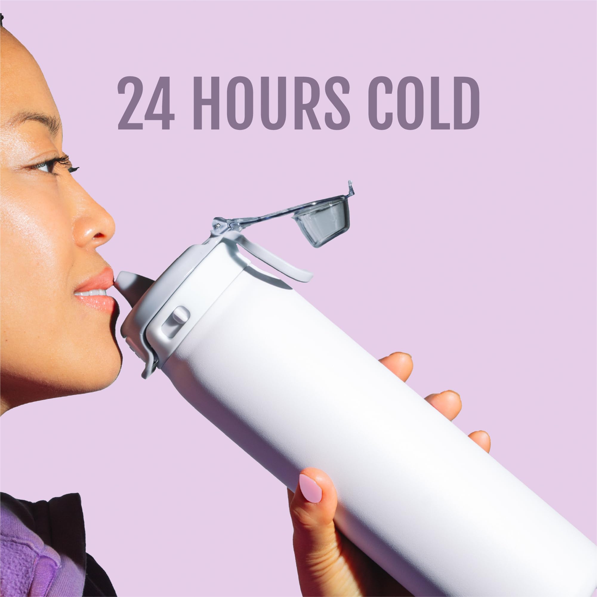Ello Pop & Fill Water Bottle - Pastel Paradise -9