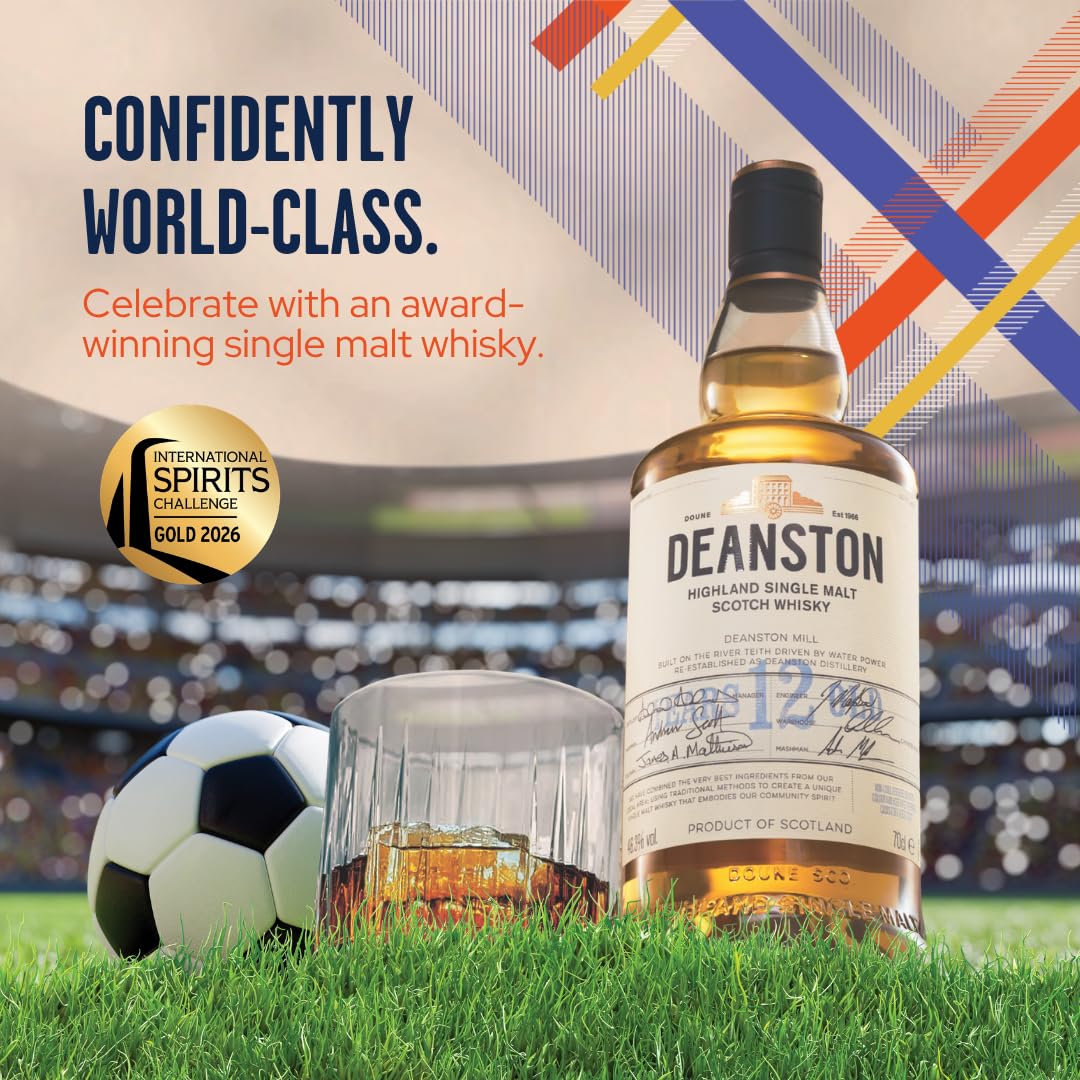 Deanston 12 Year Old Highland Single Malt Scotch Whisky 70 cl