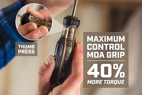 Miniatura 4 de Spec Ops Tools - Destornillador Phillips, 3 x 6 pulgadas, punta magnética, eje de acero Cr-Mo, 3% donado a veteranos