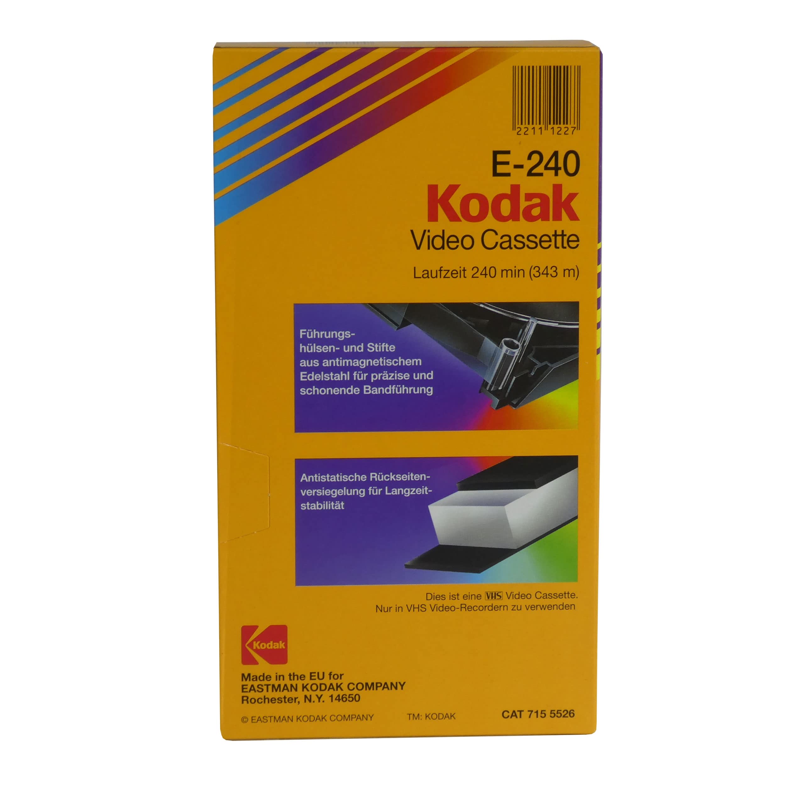 Kodak HS - kaseta wideo E-240 VHS