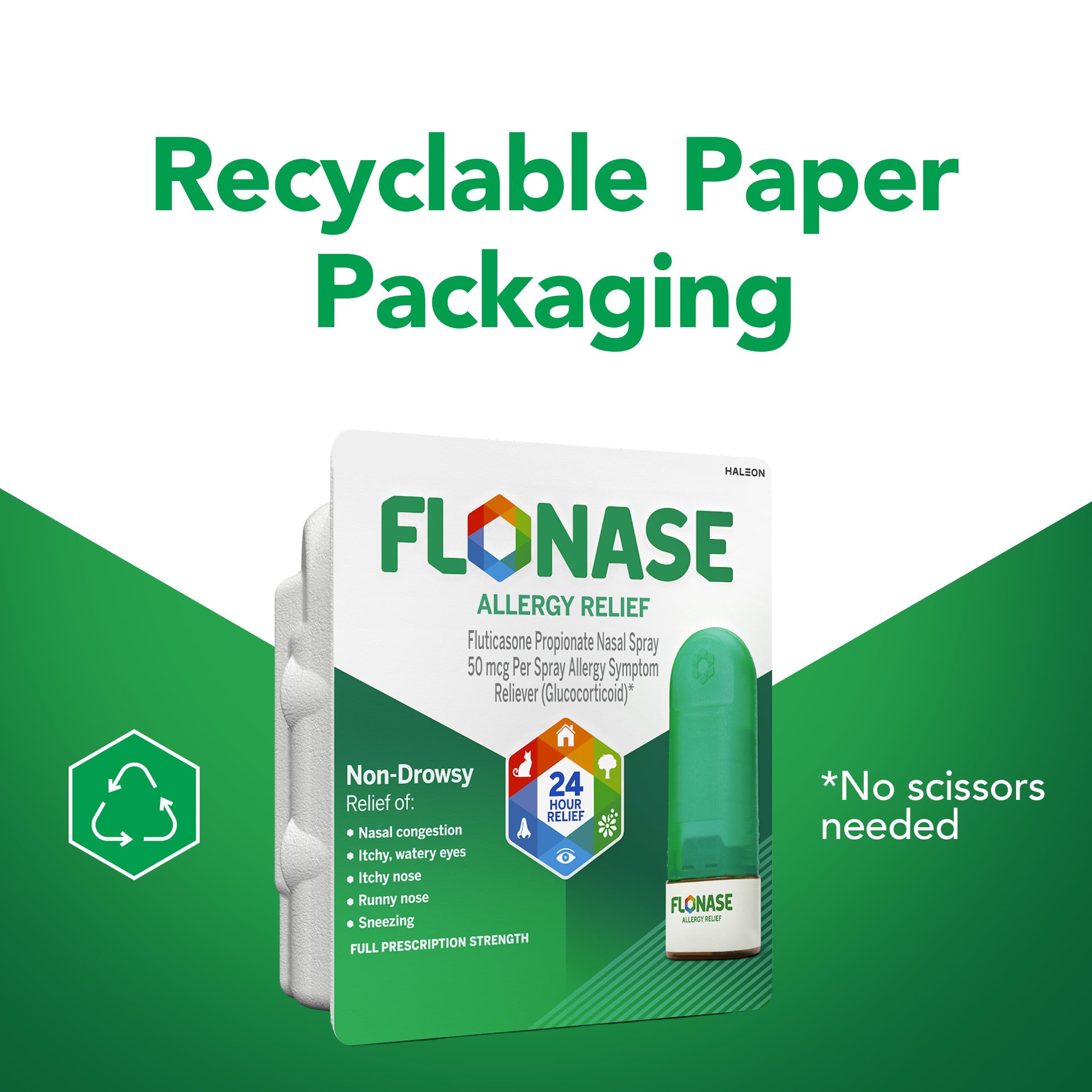 Flonase Nasal Spray for Allergy Relief, 2 Bottles of 144 Sprays Each — Amazon image 10