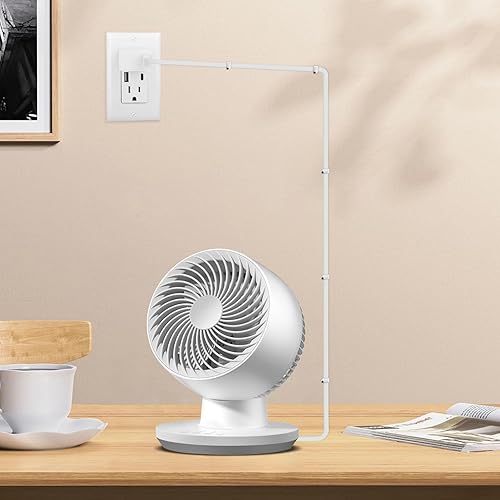 Miniatura 5 de Cable de carga de alimentación tipo C, cable de carga USB-C de 20 pies con adaptador de cargador para alimentar la cámara continuamente, blanco,