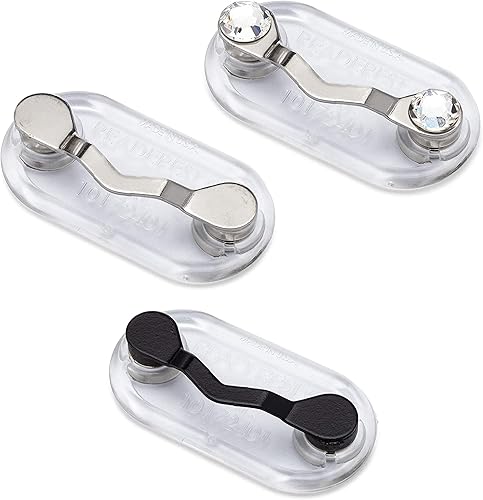 Readerest Soporte magnético para gafas etiqueta de nombre soporte para insignia soporte para gafas de sol insignia de identificación paquete de 3 Readerest Soporte magnético para gafas etiqueta de nombre soporte para insignia soporte para gafas de sol insignia de identificación paquete de 3