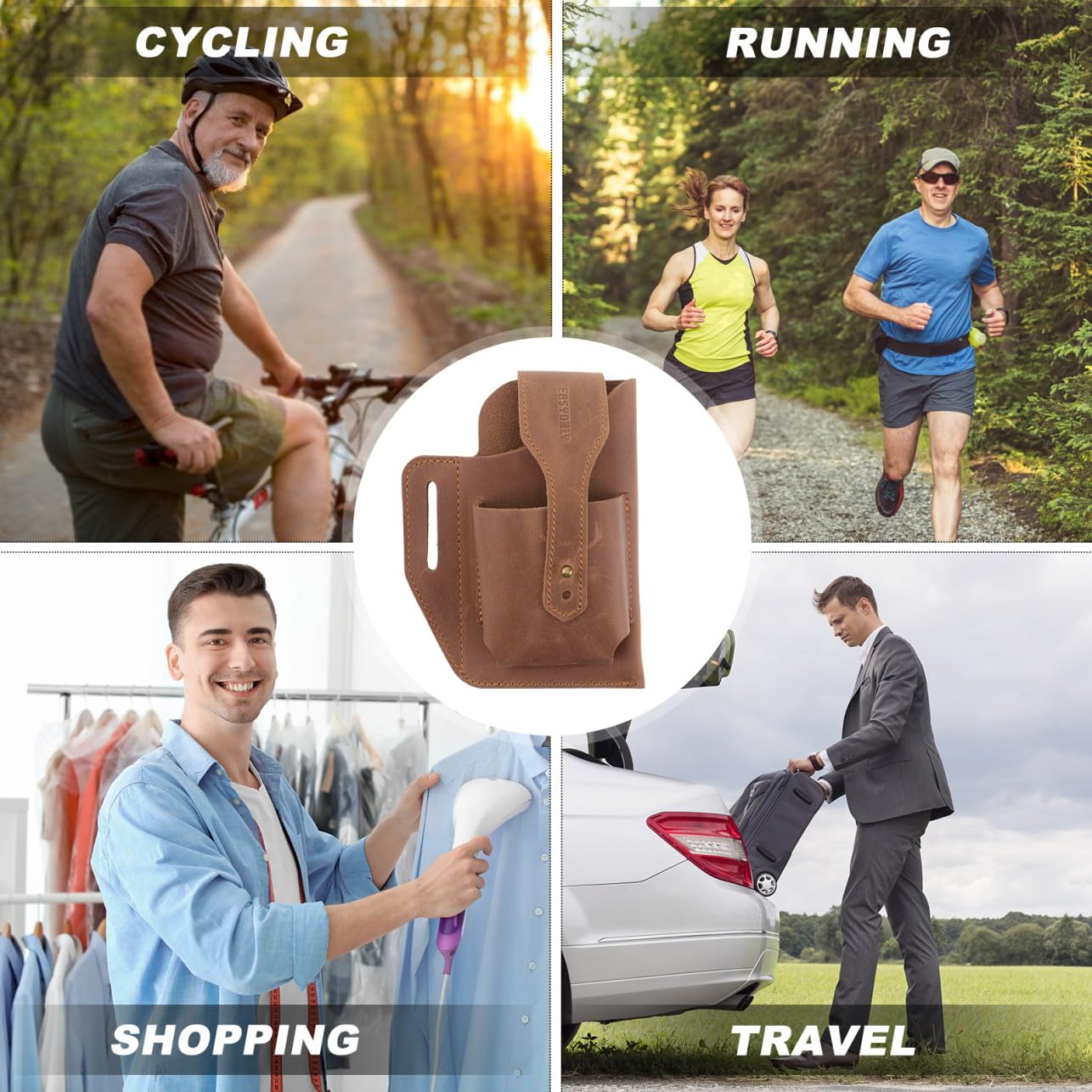 Bolsa De Cintura Para Teléfono Móvil De Premium Riñonera Multifuncional Para Uso Interior y Exterior Para Correr Cazar y Acampar