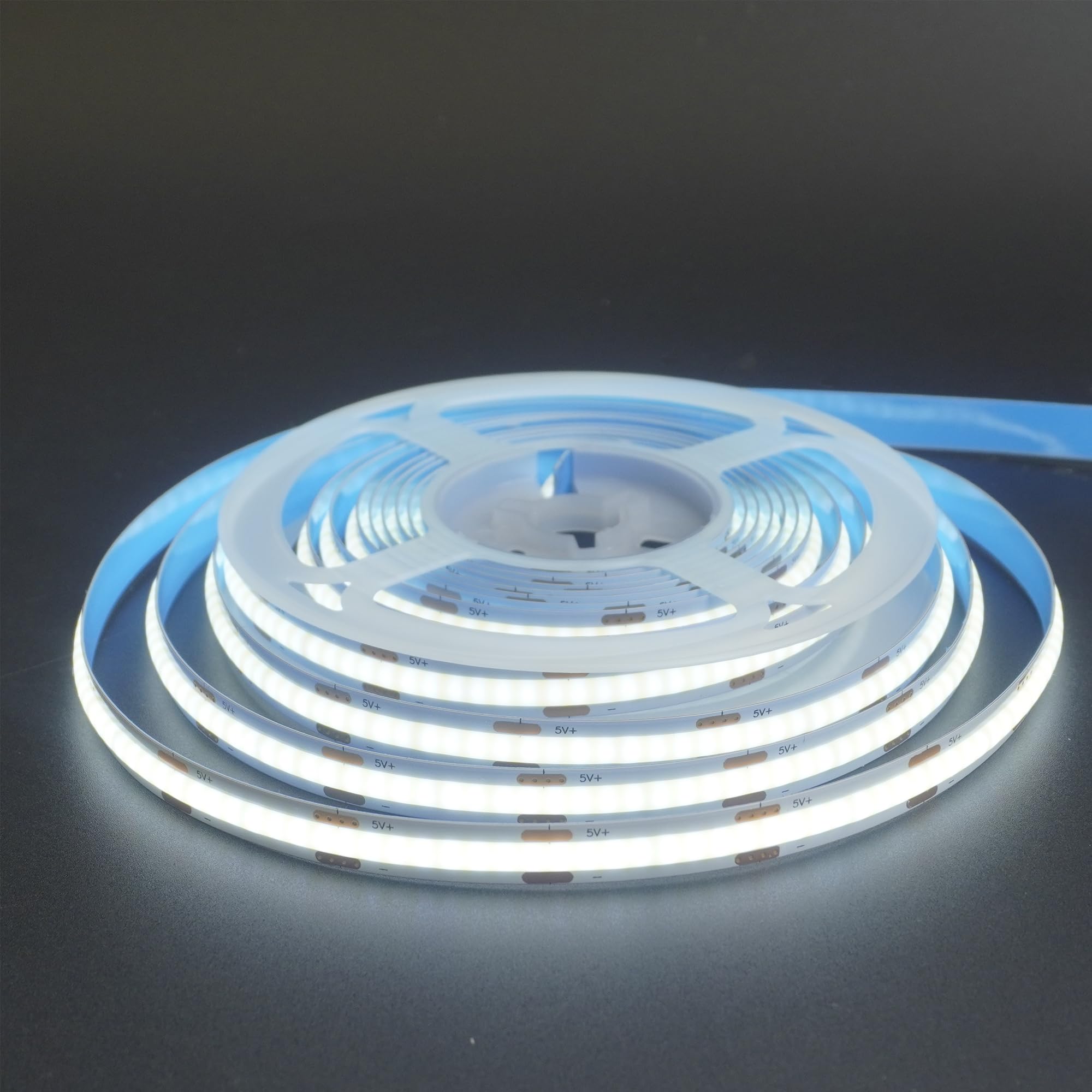【色:昼白色6500K_サイズ:3M-1個】クリアヒル（Clearhill）5V Amazon.co.jp: クリアヒル（Clearhill）5V USB COB LEDストリップ