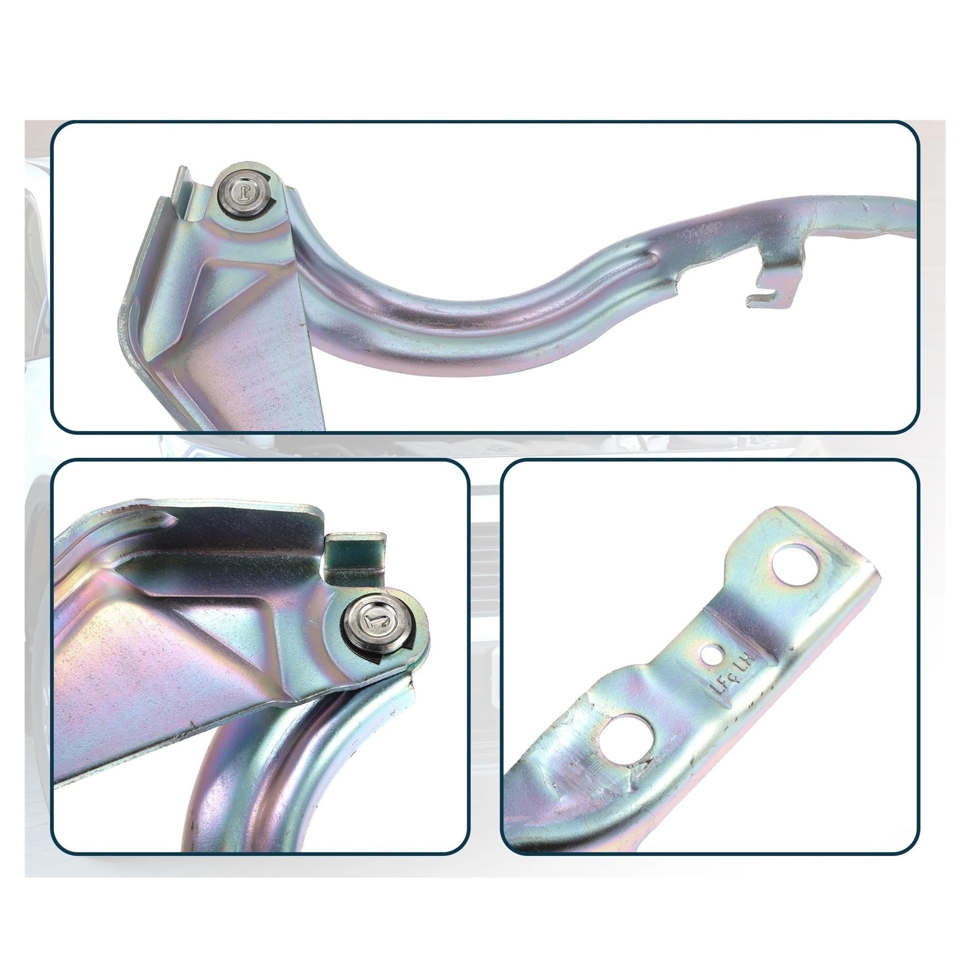 Cerniera Cofano Per Hyundai Per Sonata 2015-2019 79120C1000 Coppia Staffa Cofano Anteriore