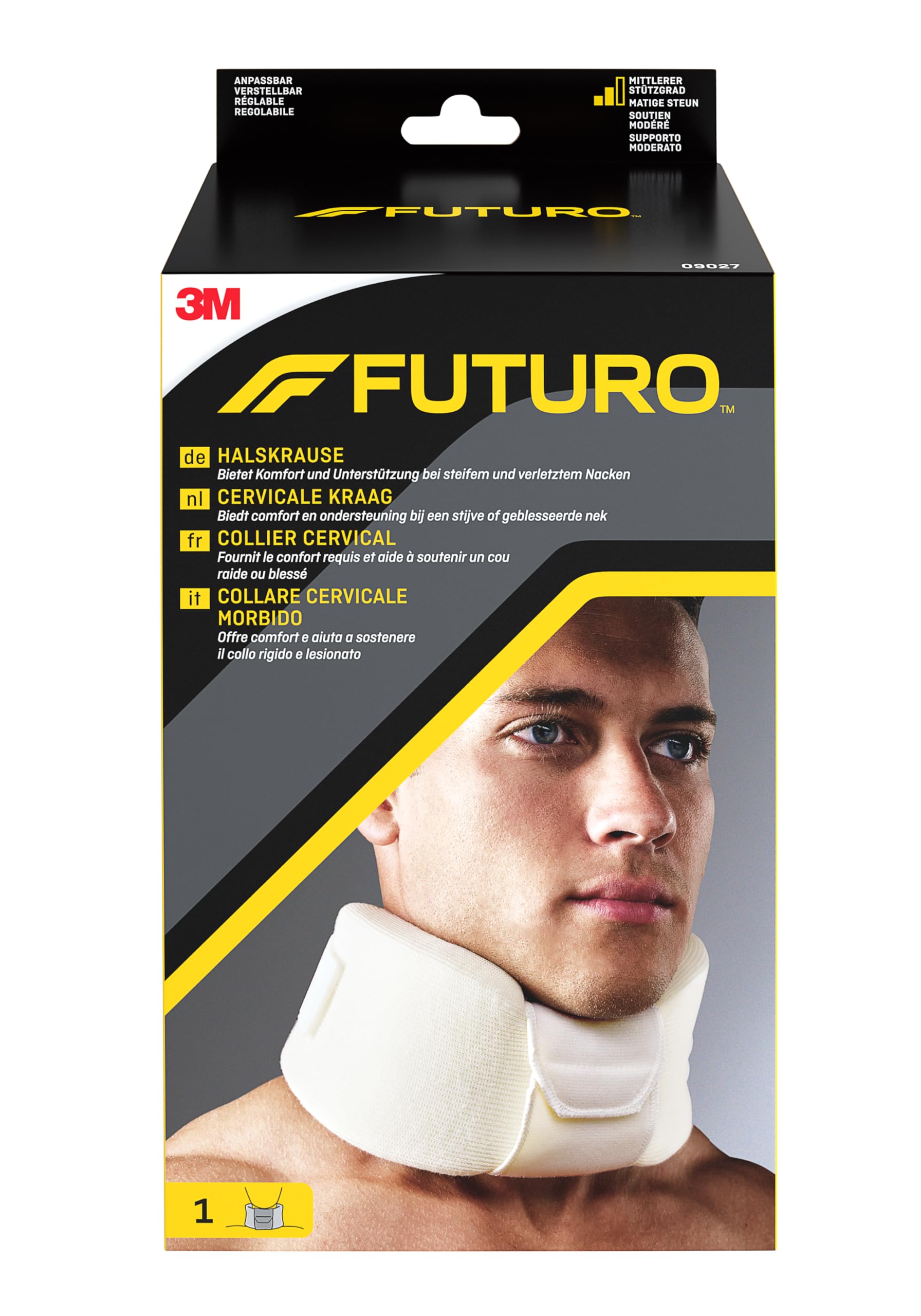 FUTURO FUT09027 Classic Hals Manschette, Einheitsgröße, beige