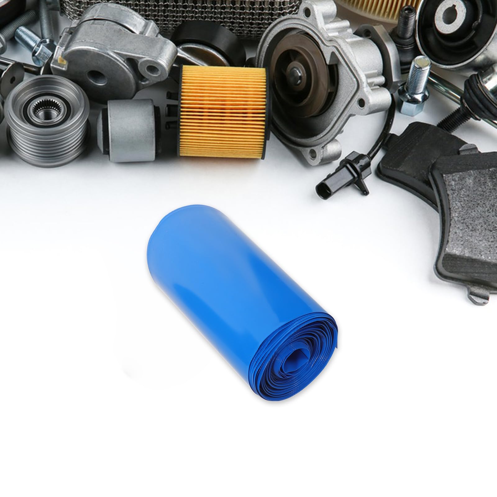 1 Rotolo di Guaina Termorestringente per Cavi Elettrici da 49,21 Piedi - Protezione per Cavi E Isolamento - Guaina Termorestringente per Batteria