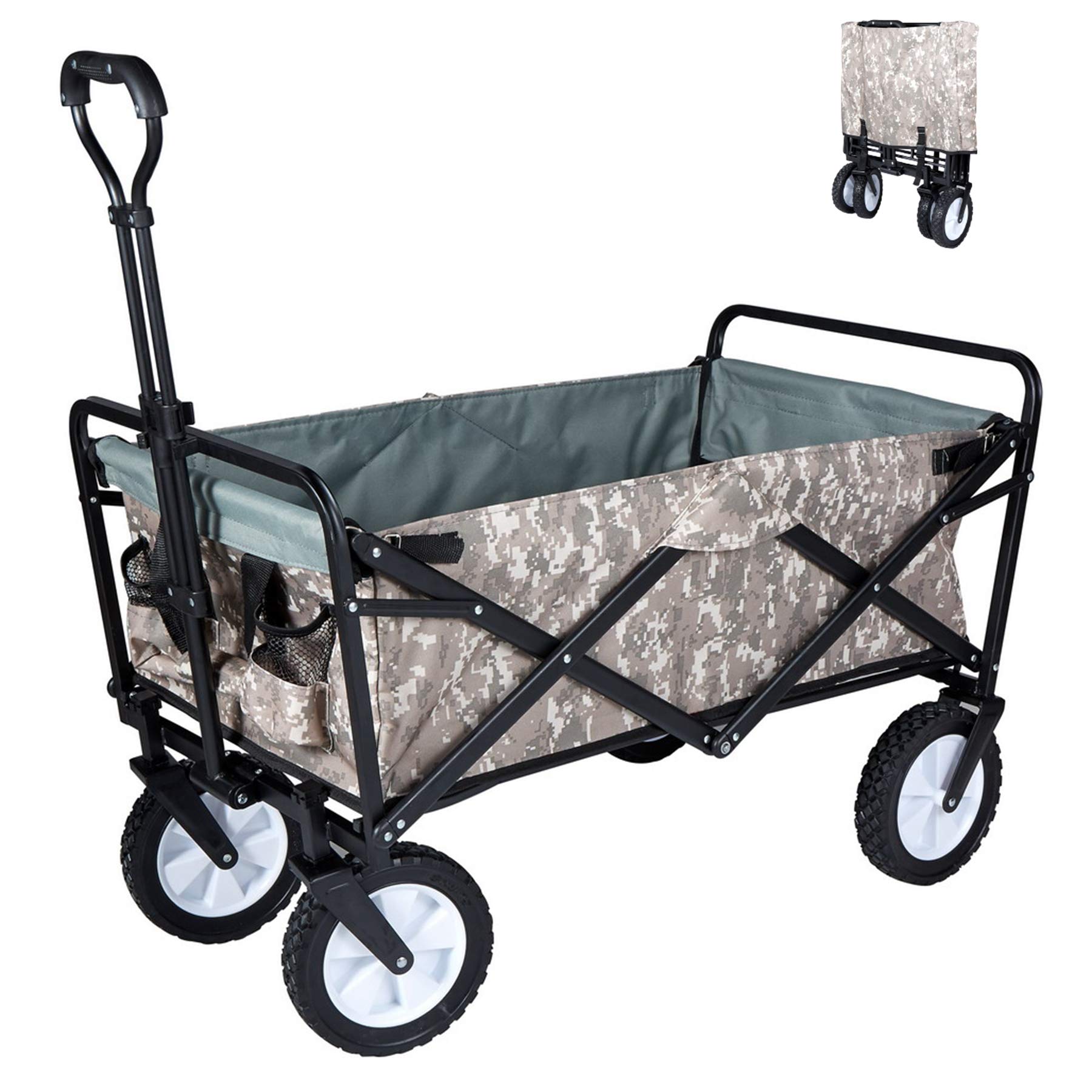 Buy COOLBABY Family Shopping Cart, Camper, Folding Luggage Trolley