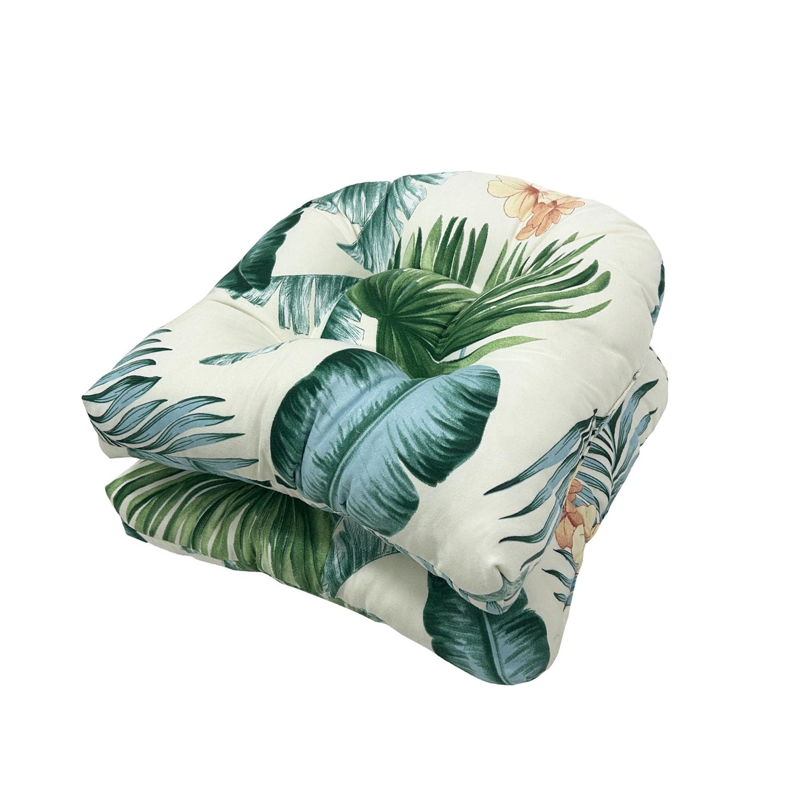 carotoe Of 2 All Weather Swing Cushions for Porch with Sturdy Fabric Pair of Porch Swing Cushions Suitable