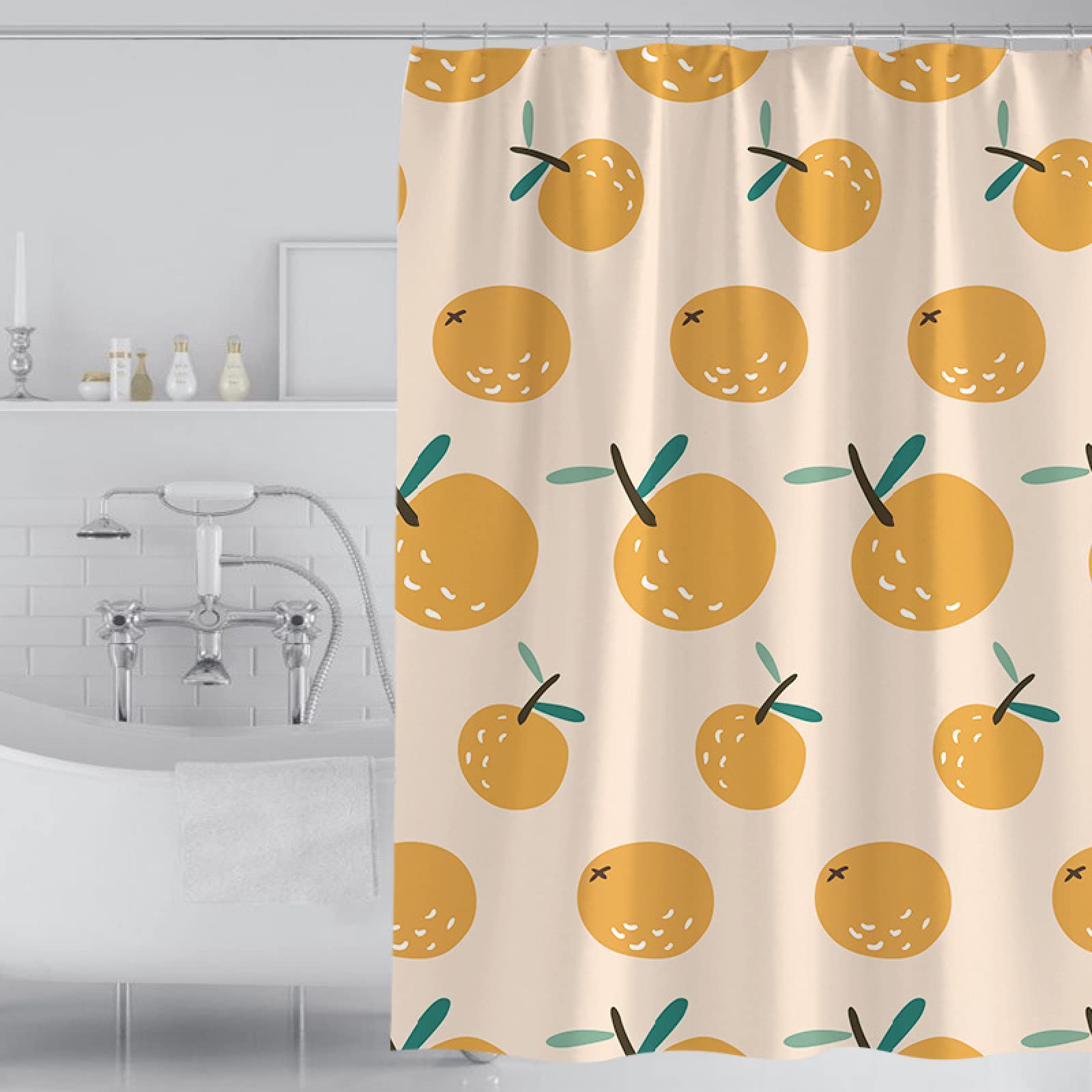 Douchegordijn smaragdgroen en wit douchegordijn haken douchegordijnen schimmelbestendige douchegordijnen sneldrogende badkamergordijnen badkamerdecoratie wasbaar douchegordijn voor natte kamer 200 x