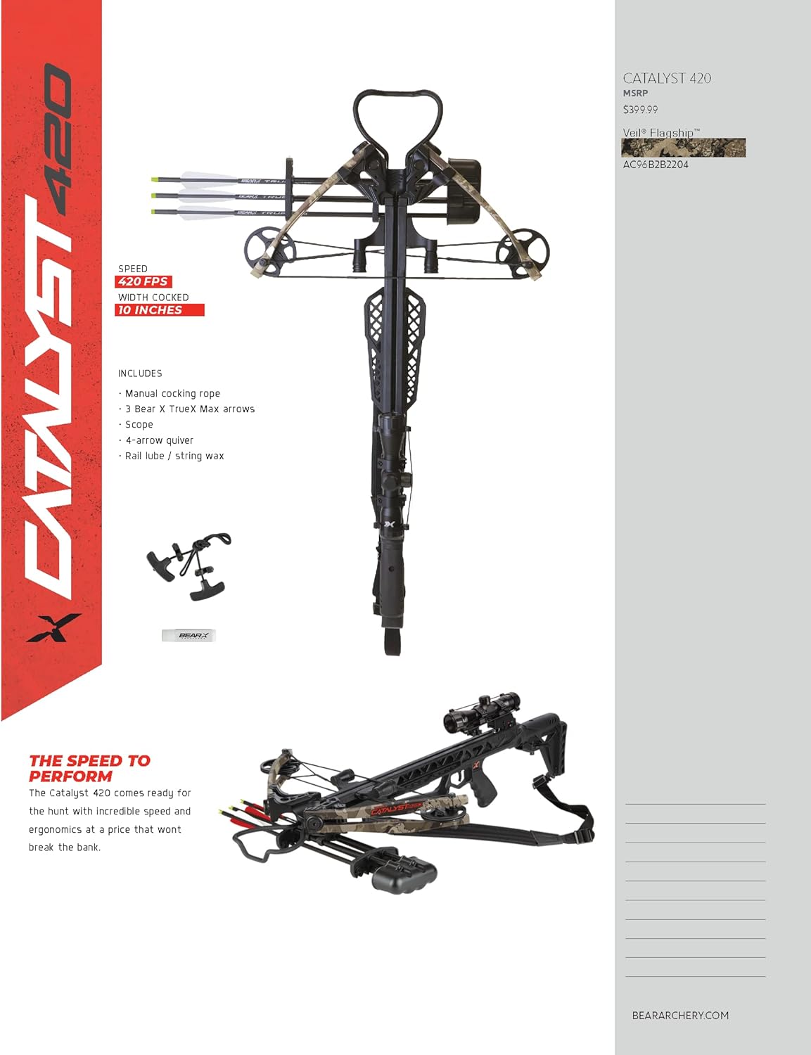 Bear X Catalyst Crossbow