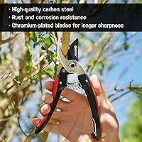 Vista 5 de Eden 39005 Tijeras de podar de derivación, diámetro de corte de 5/8 pulgadas para tallos y ramas