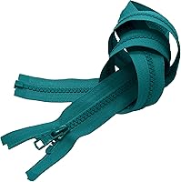 Vista 1 de Cremallera Vislon de 20 pulgadas, separación de plástico moldeado #5 de YKK - Peso medio por cada uno (color seleccionado) (amarillo neón Lite - 803)