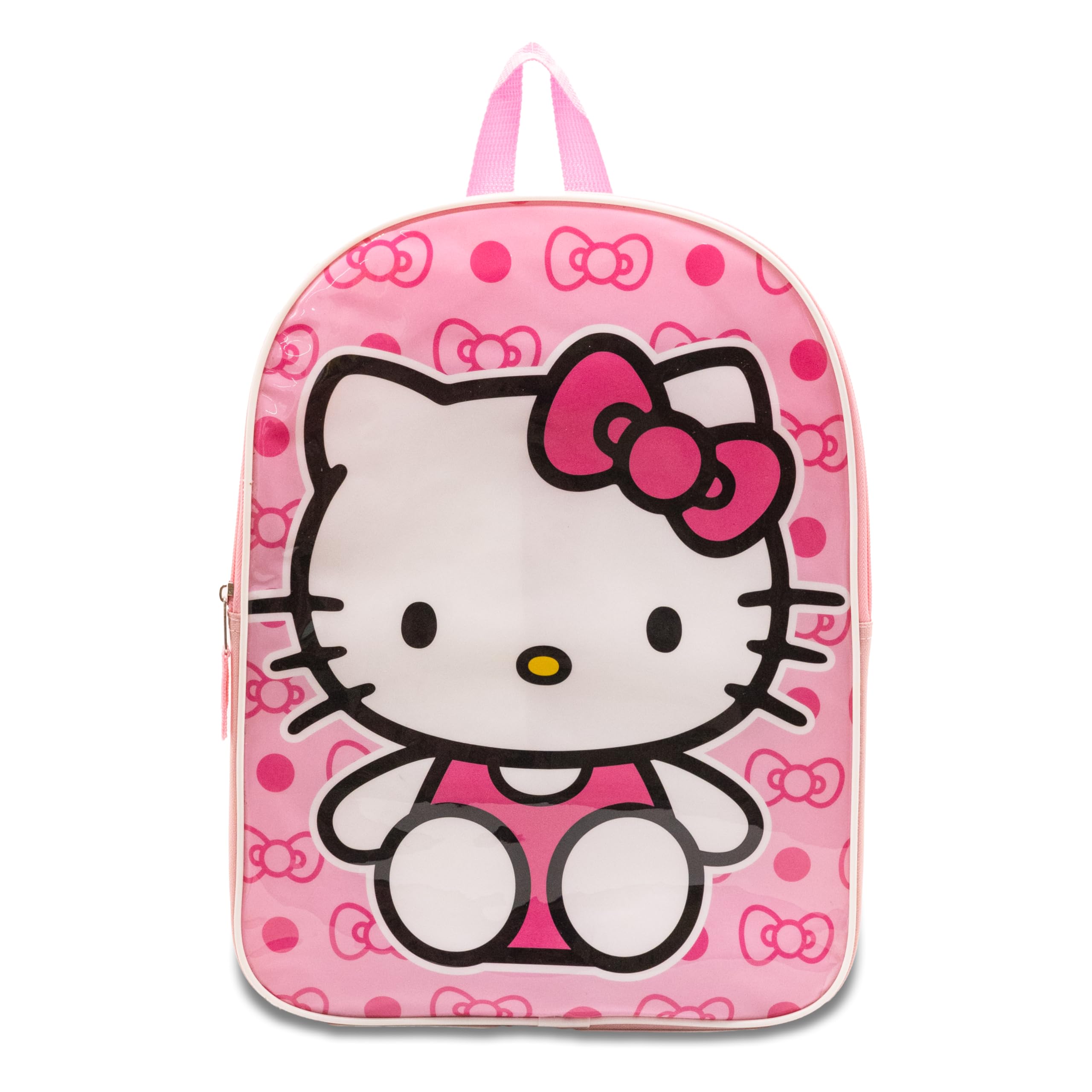 Fast Forward Hello Kitty Toddler Girl Backpack for Kids - Toddler Back Pack with Padded Straps & Zip Compartment Little Kids Back pack - Comfy Bagpack