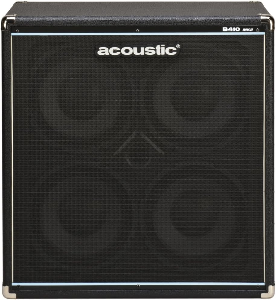 Acoustic B410mkII 4x10 Bass Speaker Cab Black