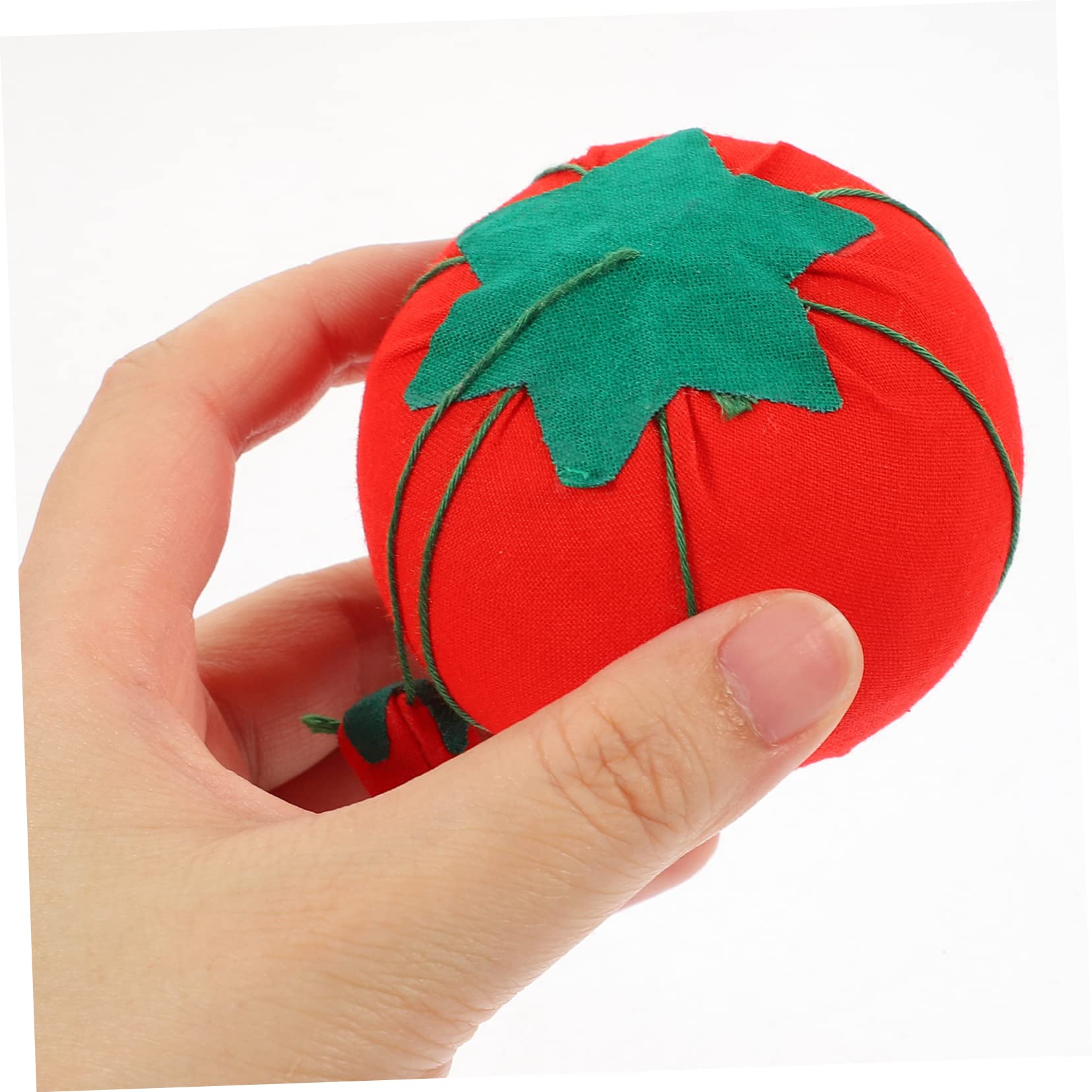 SEWACC 40 Piezas alfileteros para coser alfiler de muñeca pequeño cojín de agujas accesorios rojos home decor decoração casa lapto herramienta de costura cojín de aguja reutilizable tela
