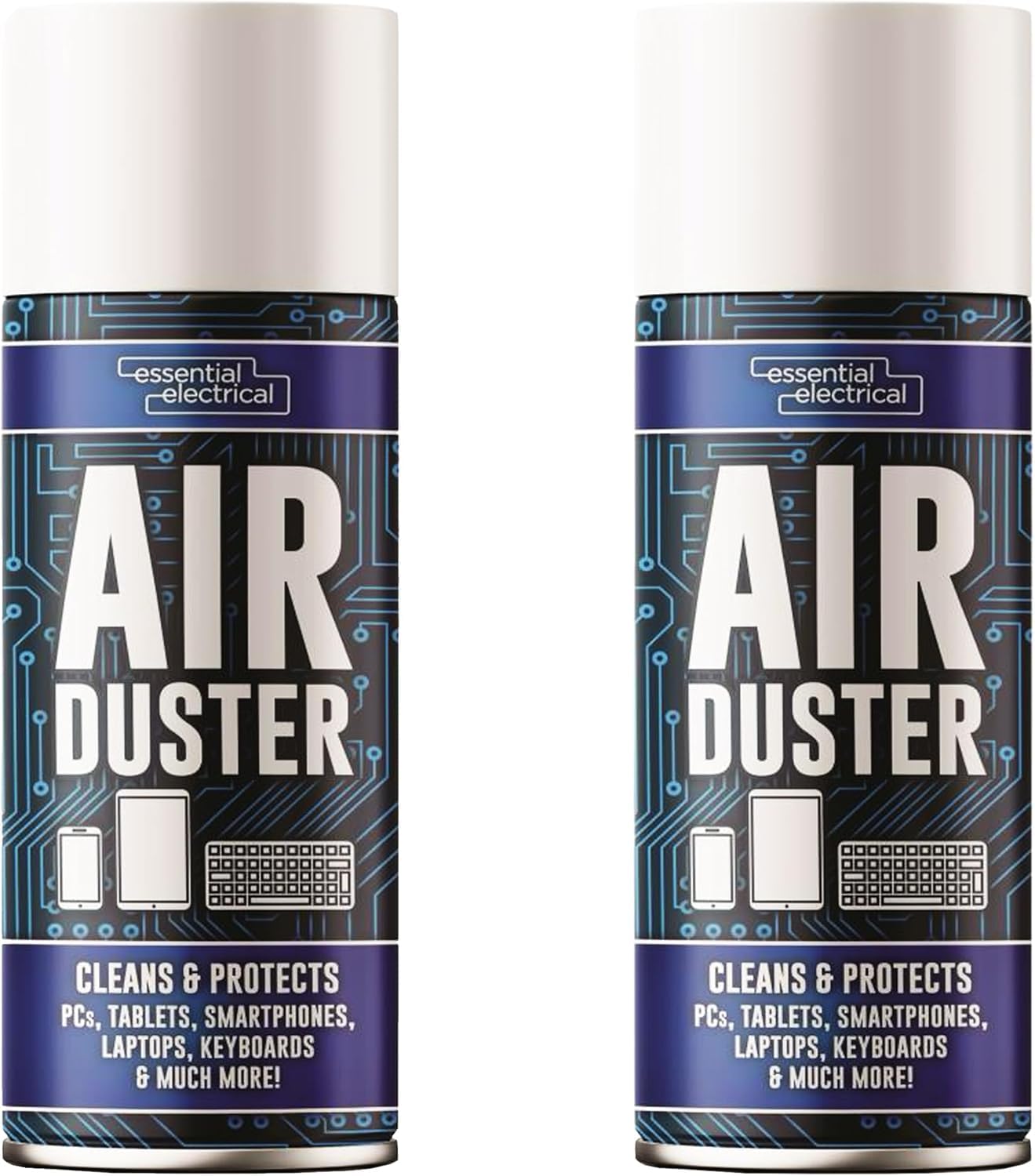 400ml Essential Electrical Air Duster Cleans & Protects PCs, Tablets & More (3)