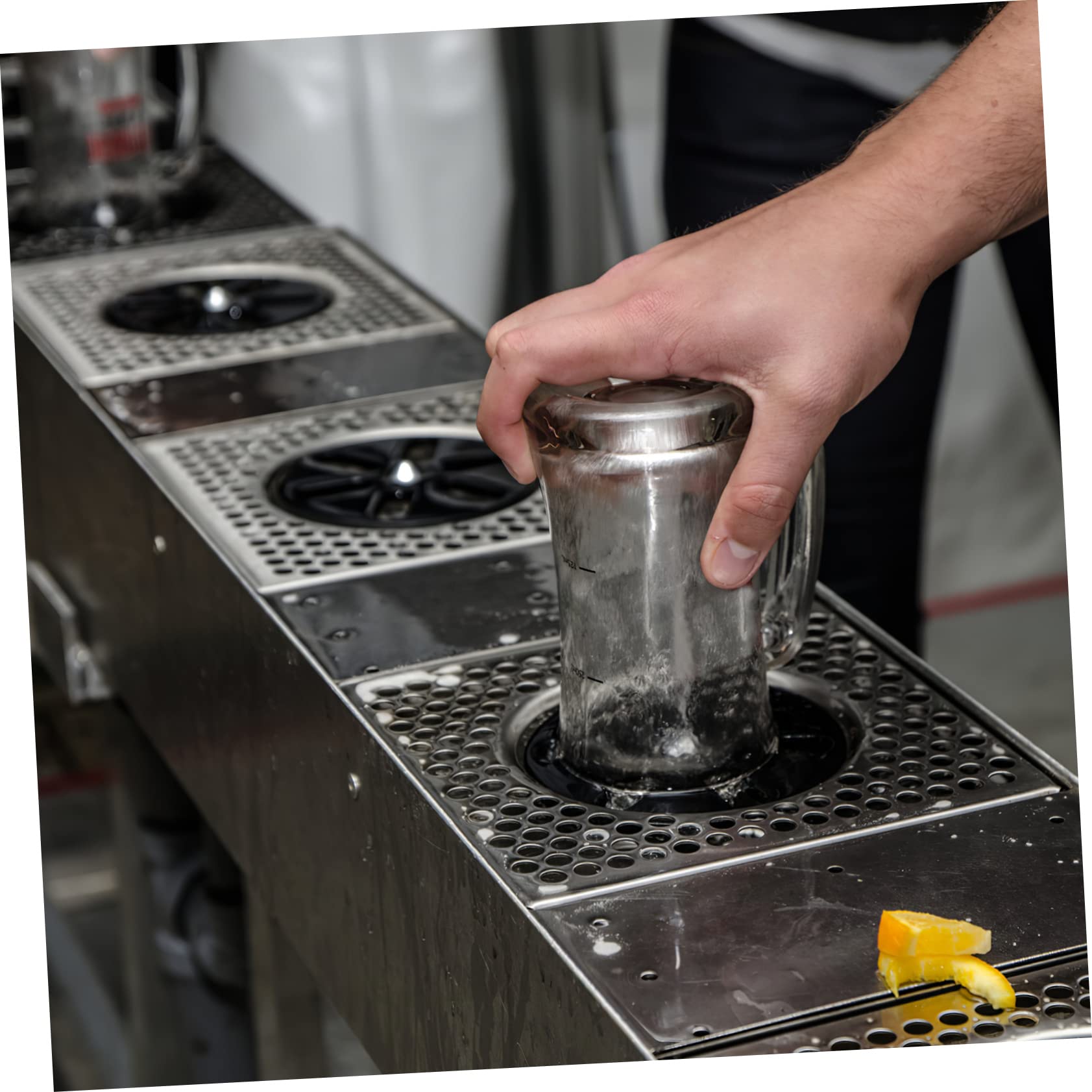 Lavabicchieri Automatico come Lavabicchieri da Bancone Professionale in Acciaio Inossidabile Pulizia Rapida e Performance per Bar