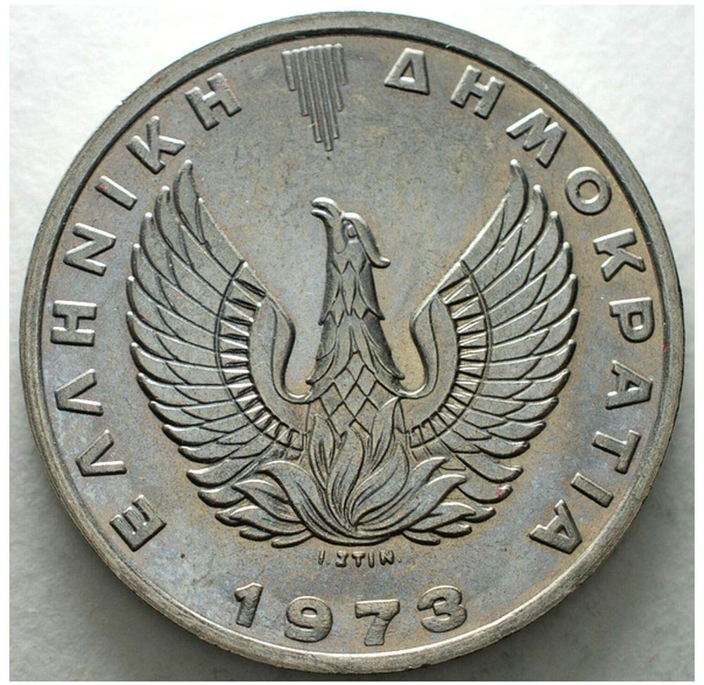 1973 Gr Beautiful Classic Greek Coin W Goddess Athena Issued | Desertcart  Seychelles