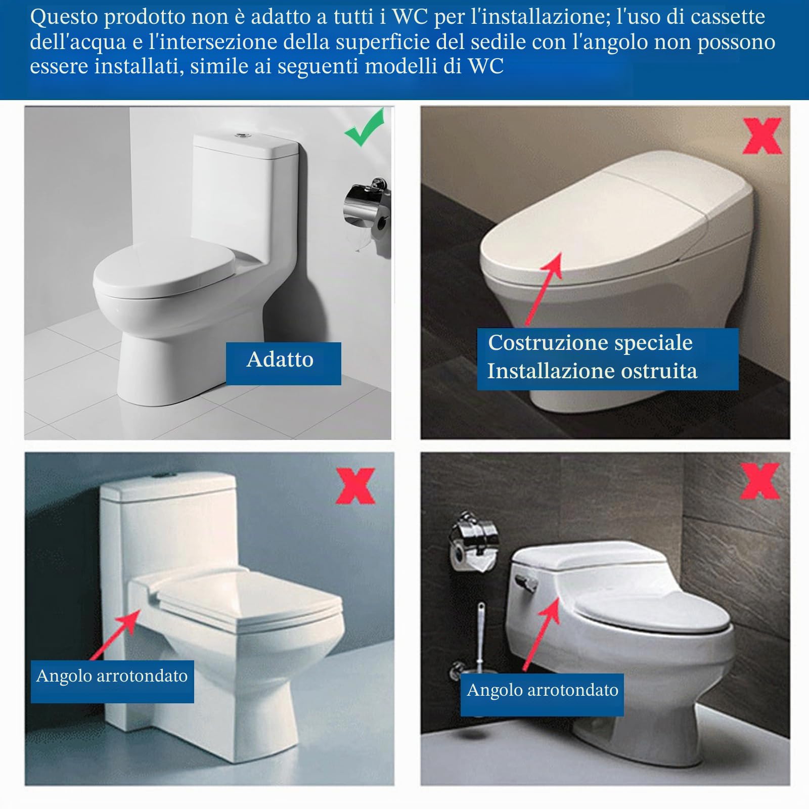 Struttura Di Supporto per Toilette, Rialzo WC per Anziani, Ausilio per WC con Regolazione In Altezza, Supporto di Sicurezza Telaio Autonomo per WC, Supporto wc per Anziani Disabili Incinte