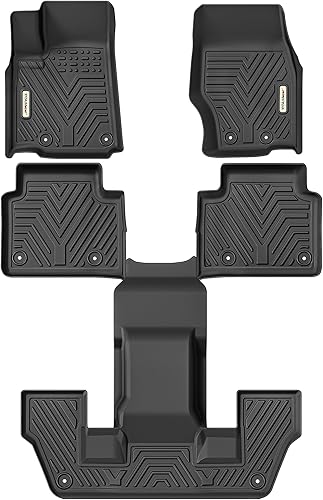 YITAMOTOR Alfombrillas para Jeep Grand Cherokee L 2022-2024 (6 pasajeros sin consola central) ajuste personalizado Jeep Grand Cherokee L TPE para disponible en Yaxa Venezuela
