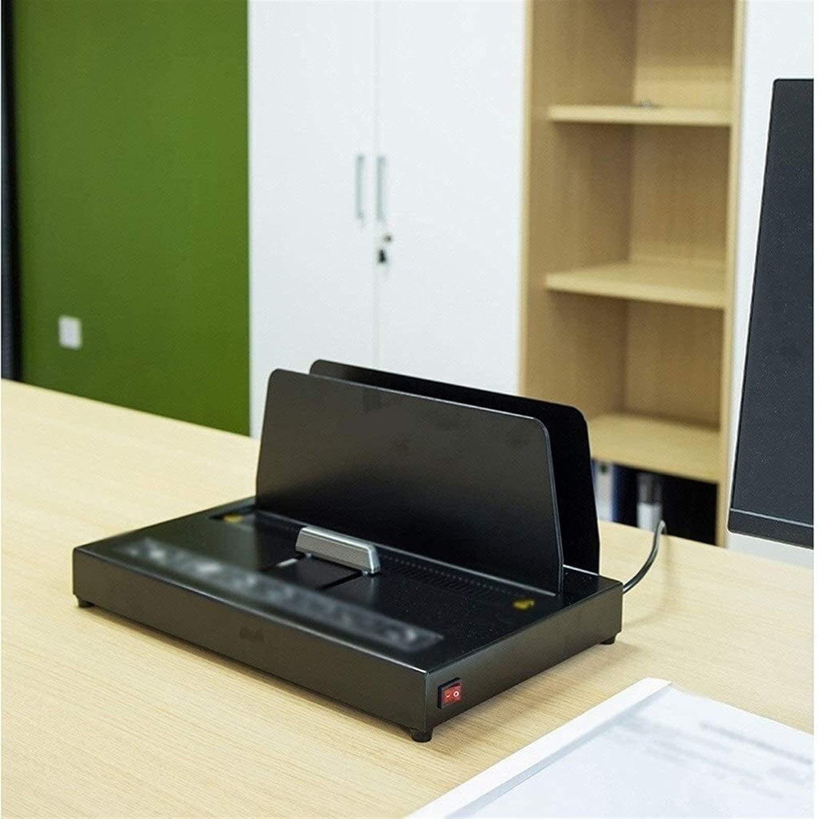 Macchina rilegatrice a caldo Accessori per ufficio, Macchina rilegatrice per impieghi gravosi Macchina rilegatrice a caldo senza perforazione Rilegatrice elettrica 380 pagine A4 Macchina per