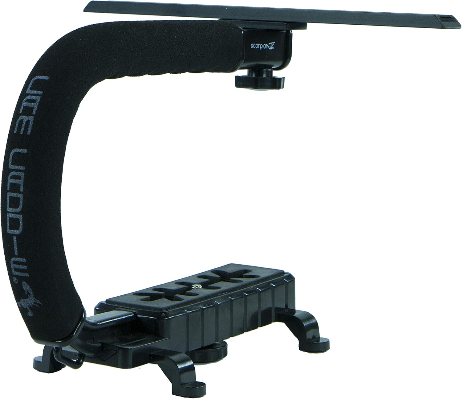 Big Sale Cam Caddie Scorpion Jr Camera Stabilizer + 10 Inch Accessory Wing Mount - Professional Handheld U/C-Shaped Grip with Integrated Accessory Shoe Mount for Microphone or LED Video Light - Black Get Discount Offer Cam Caddie Scorpion Jr Camera Stabilizer + 10 Inch Accessory Wing Mount - Professional Handheld U/C-Shaped Grip with Integrated Accessory Shoe Mount for Microphone or LED Video Light - Black