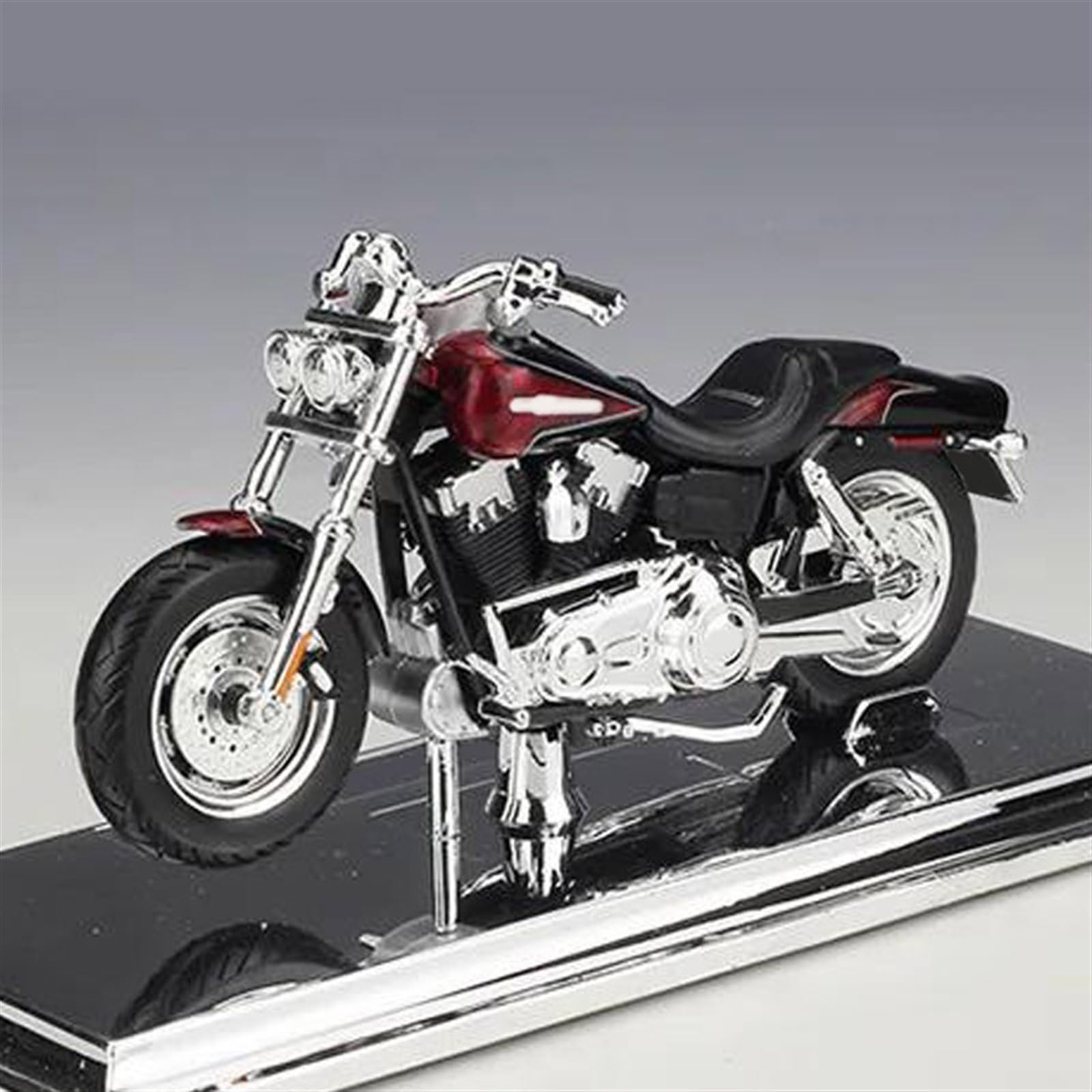 SEYXF Motorbike Toy Motorcycle Model Simulation Alloy Toy 1:18 for Harley FXDFSE CVO Fat Bob 2009