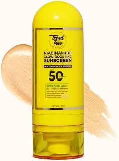 TRENDTREE® Glow-Enhancing Tinted Sunscreen SPF 50 PA++++ with Niacinamide & Kakadu Plum | Lightweight Hydrating Gel | No W... Price In India