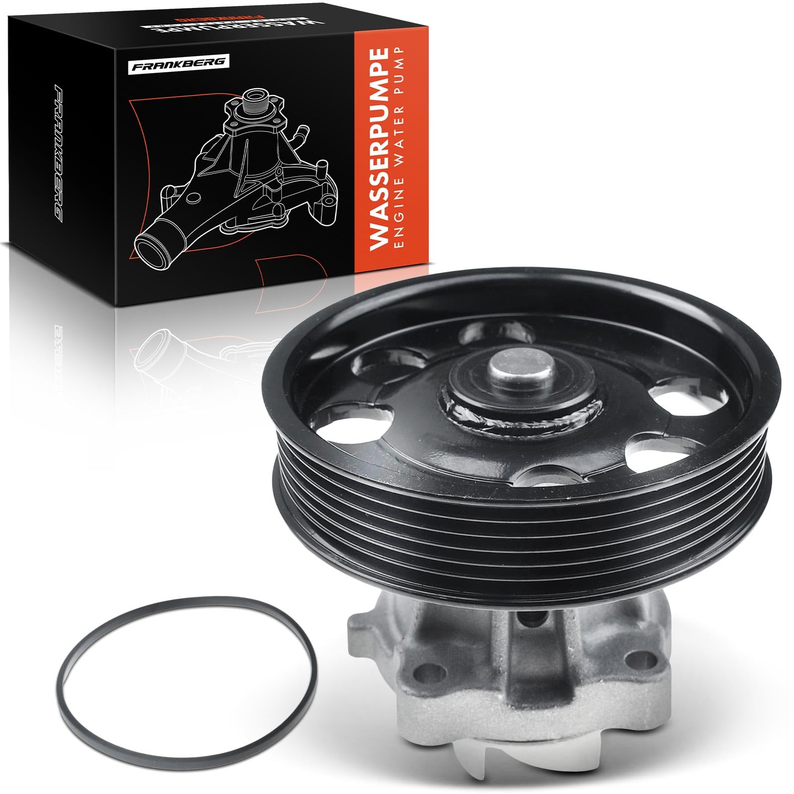 Frankberg Pompa acqua Liquido refrigerante Diesel Compatibile con Corsa C Furgone/Compatto X01 1.3L Corsa C X01 1.3L Corsa D S07 1.3L Meriva X03 1.3L Tigra Twintop X04 1.3L Replace# 46819138