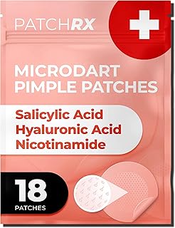 Micro Needle Pimple Patch (18 Pack) - Hydrocolloid Micropoint Pimple Patch For Acne & Pimples, Microdart Patch, Micro Dart Pimple Patches
